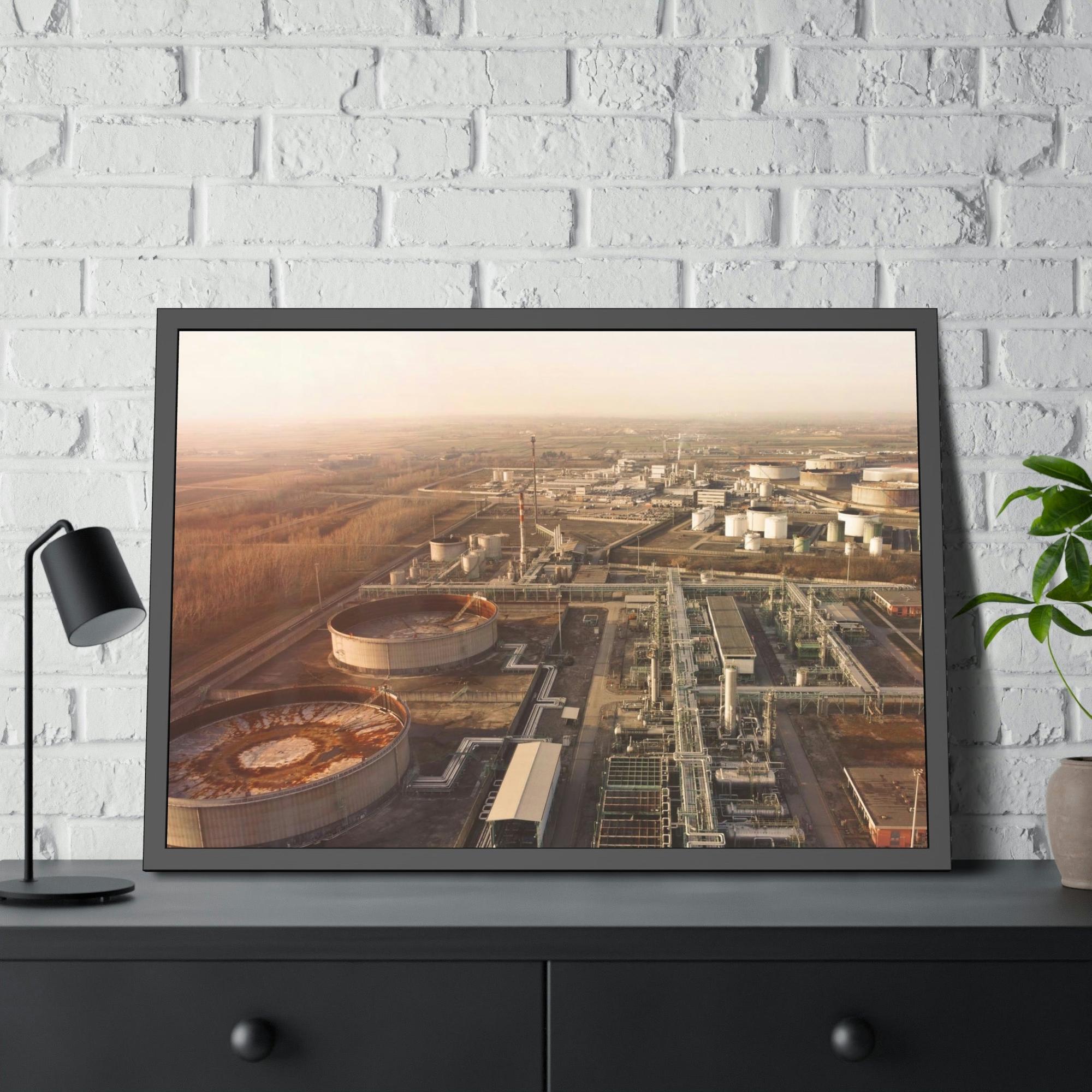 Pelicans Industrial Chic: A Canvas Modernity