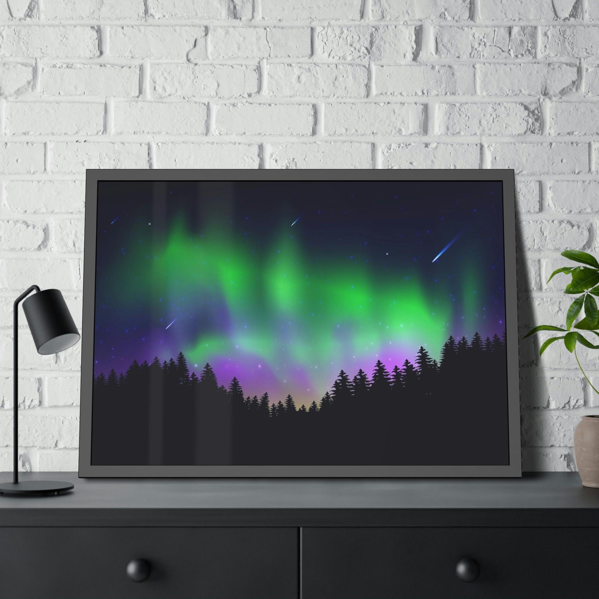 Aurora Borealis Aurora Borealis Shimmer: A Warm and Fanciful Night Sky
