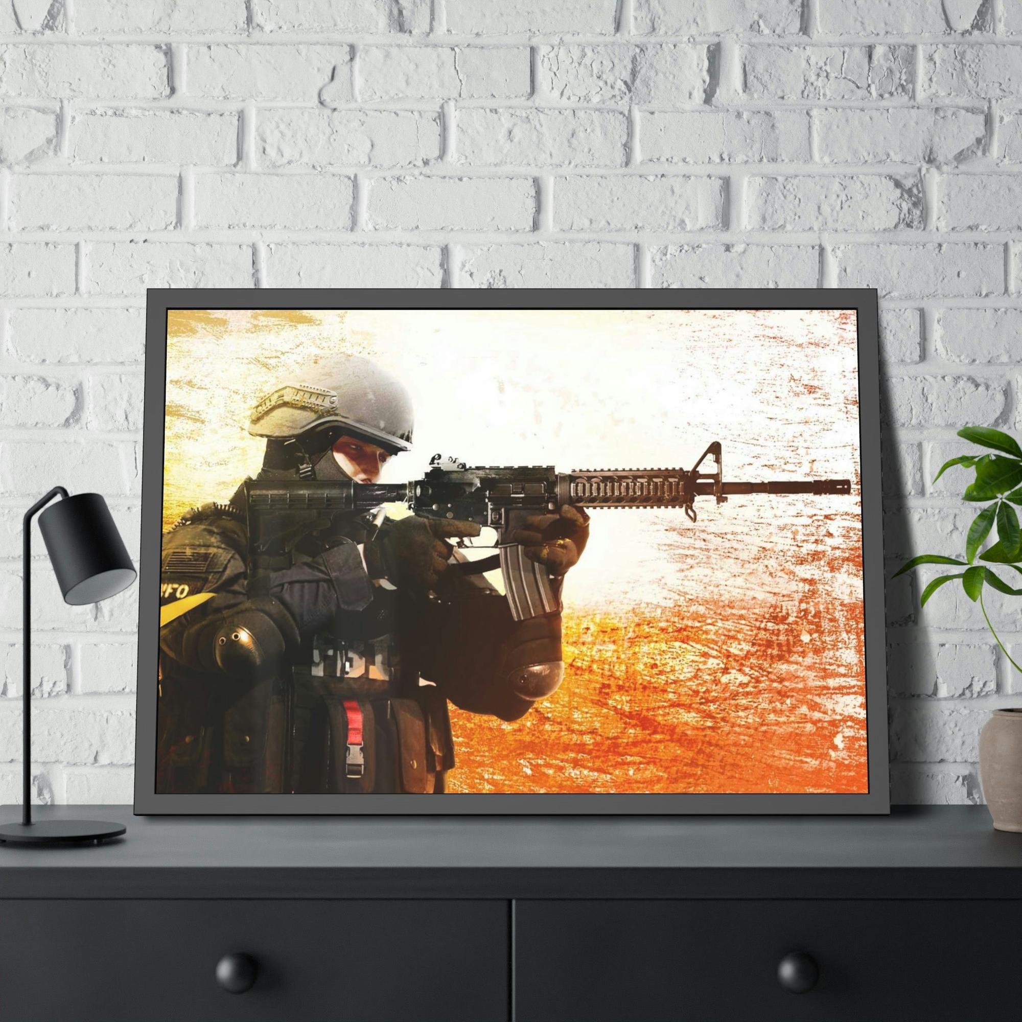 Counter Strike Gaming Glory: Counter Strike Poster & Canvas Wall Art