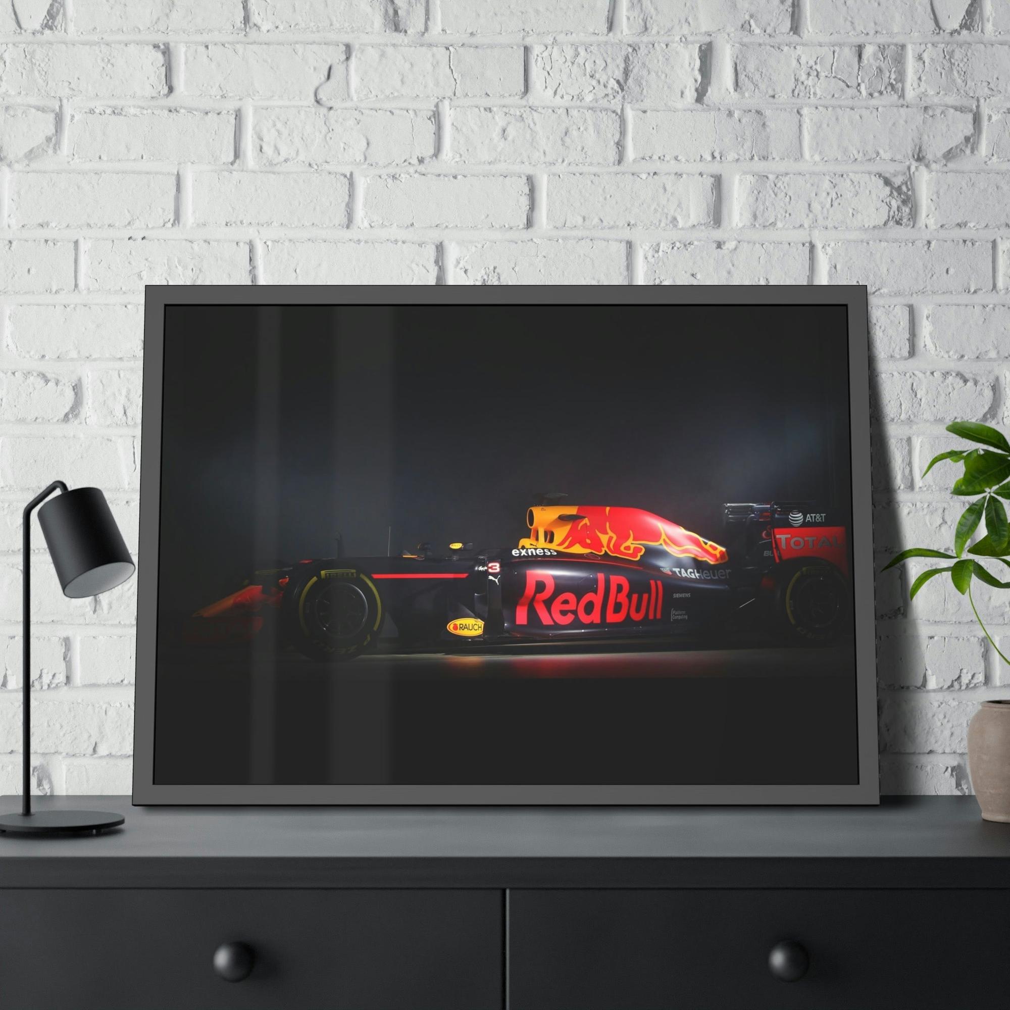 F1 The Art of Winning: Bold F1 Car Print on Framed Canvas & Poster