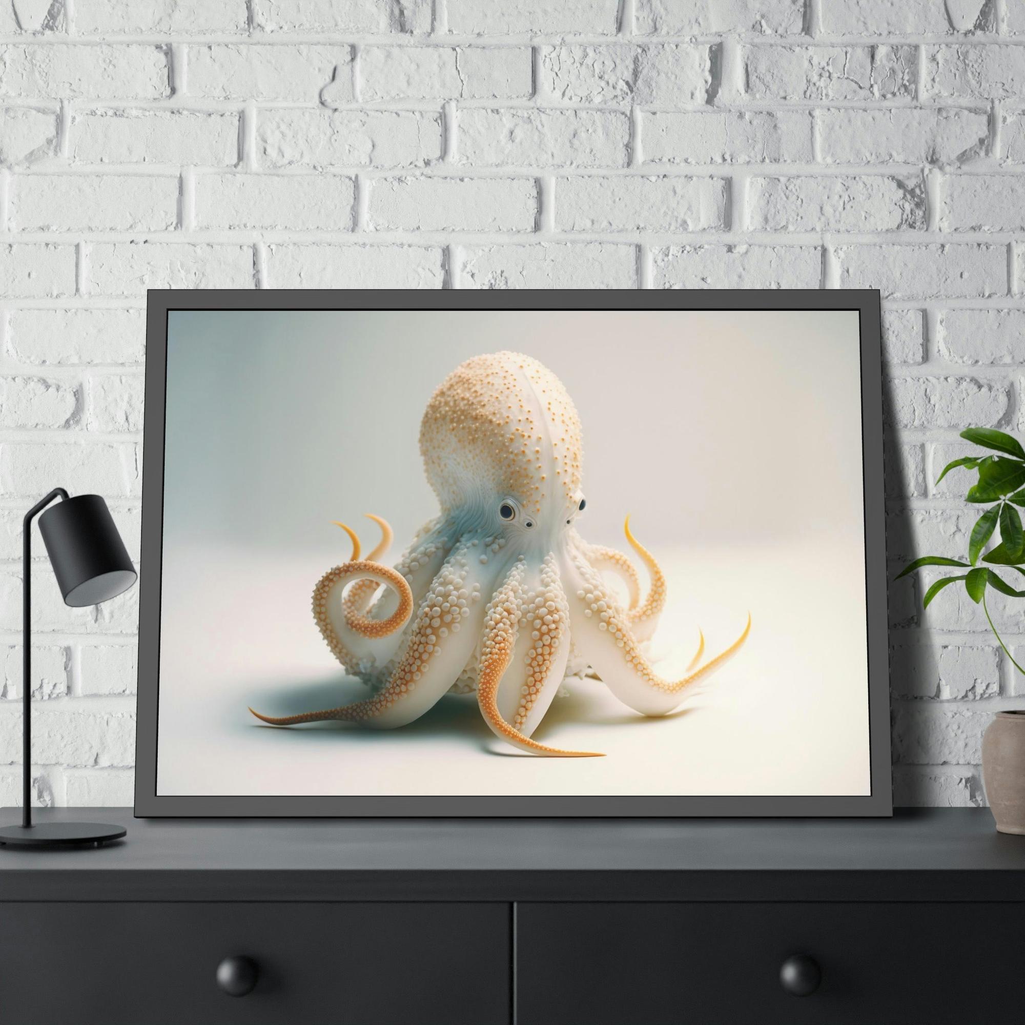 Octopuses The Wonders of Octopuses: A Detailed and Realistic Canvas