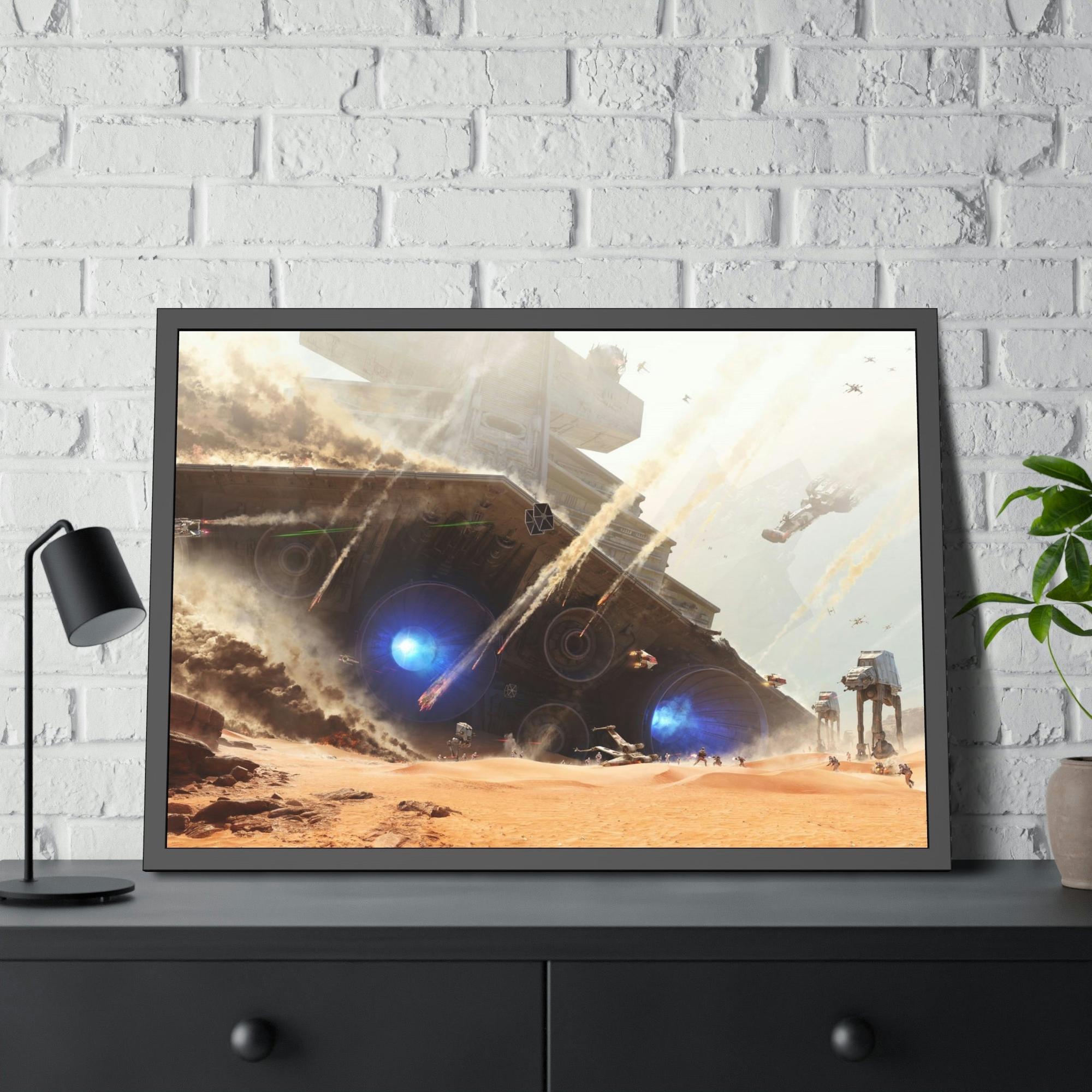 Star Wars Star Wars Wall Art: Canvas & Poster Print of Intergalactic Adventure