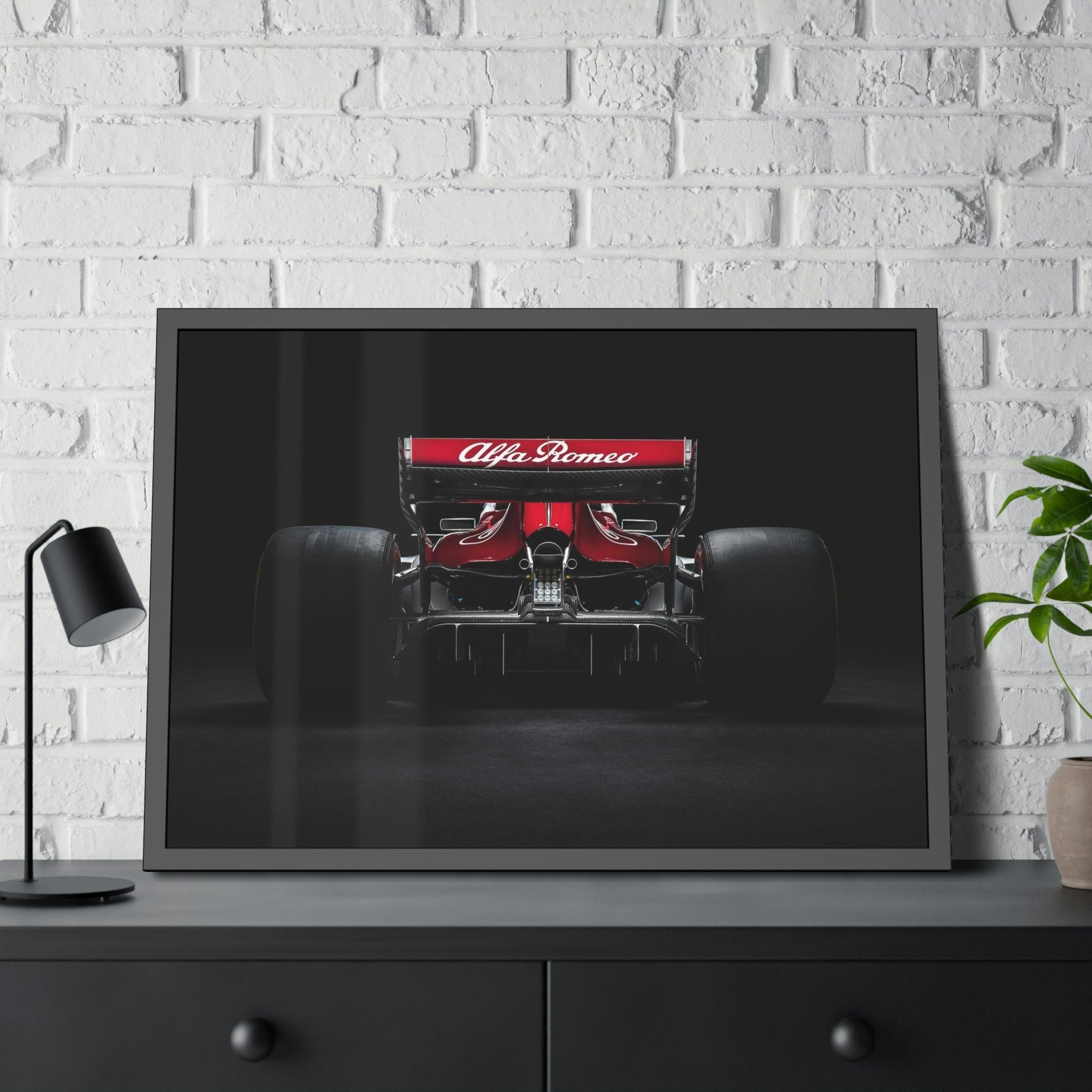 undefined The F1 Rush: High Octane Wall Art on Natural Canvas