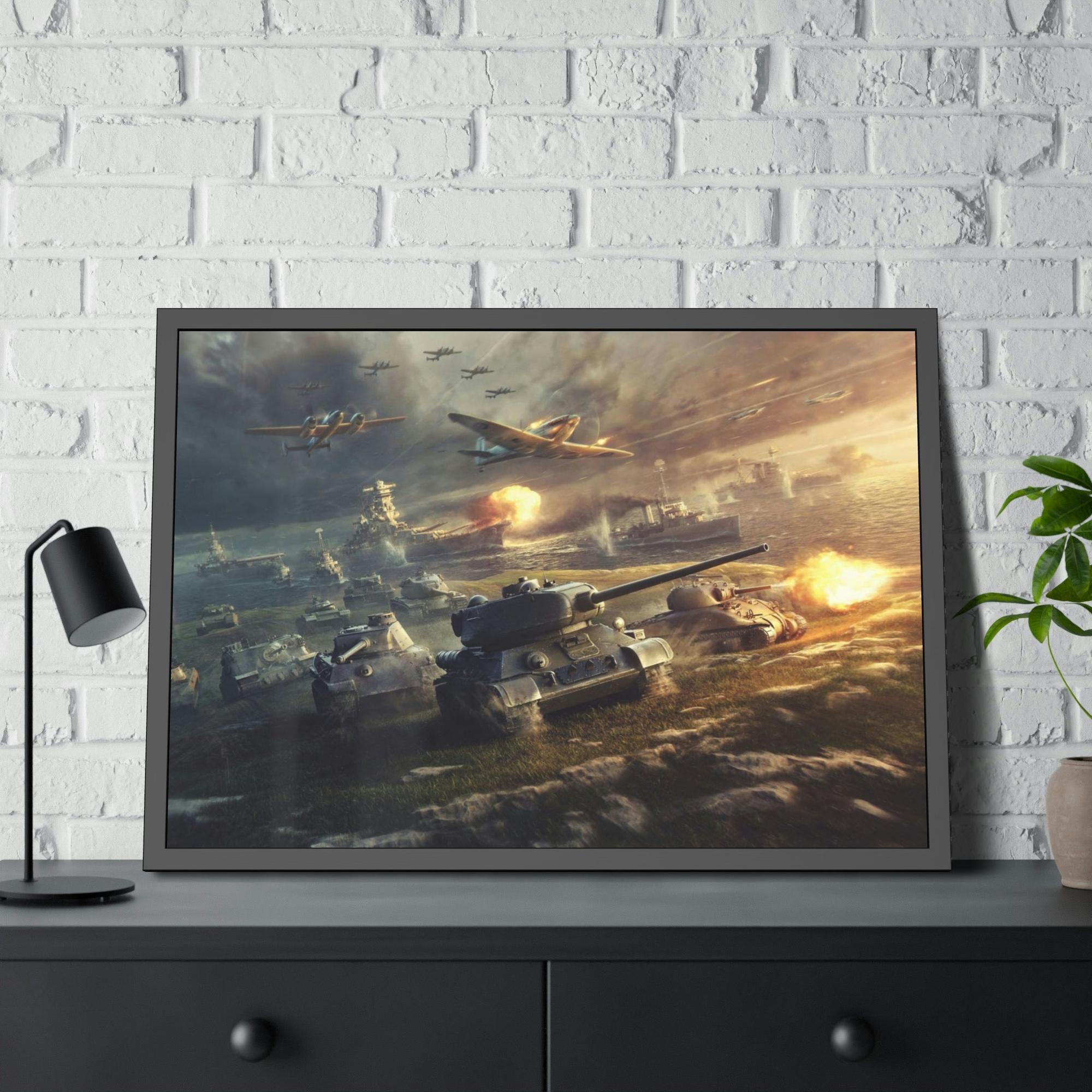 World Of Tanks Tankers' Chronicles: Captivating World of Tanks Canvas & Poster Wall Art