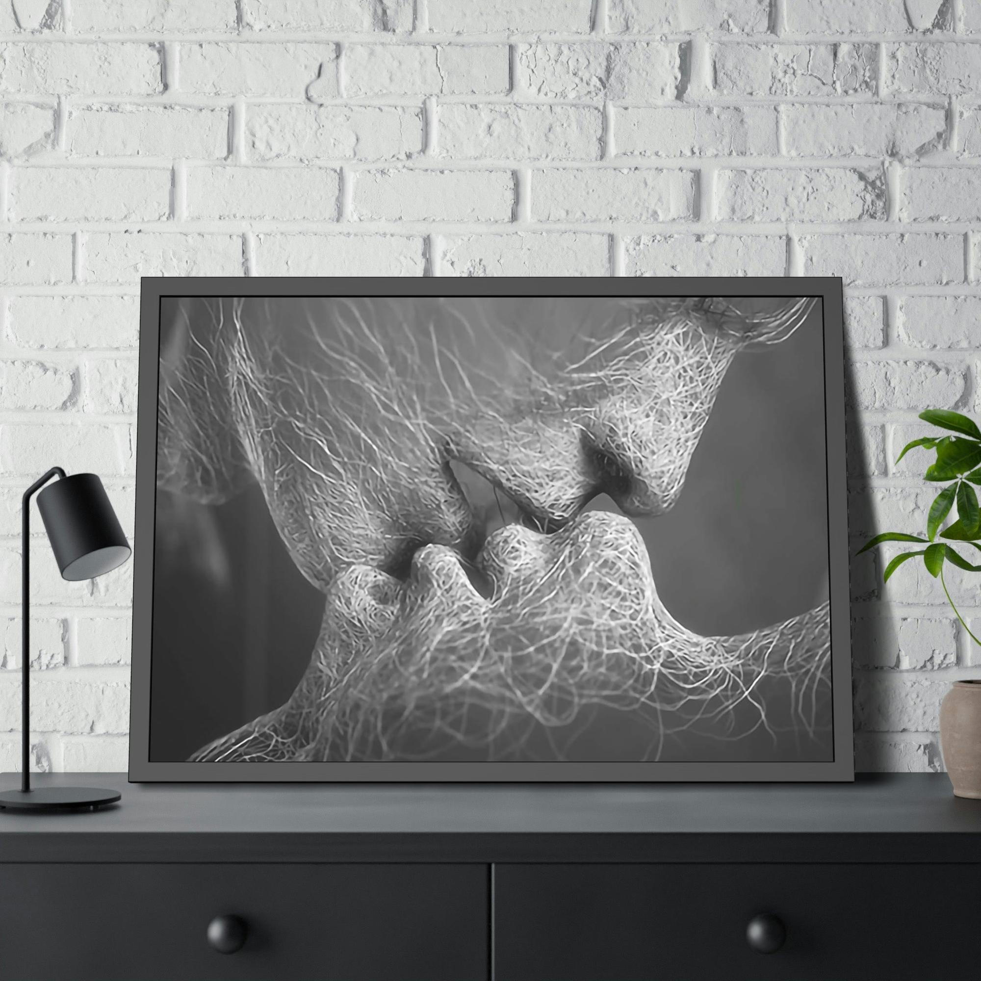 Modern Modern Vibes: Beautiful Wall Art on Natural Canvas & Poster