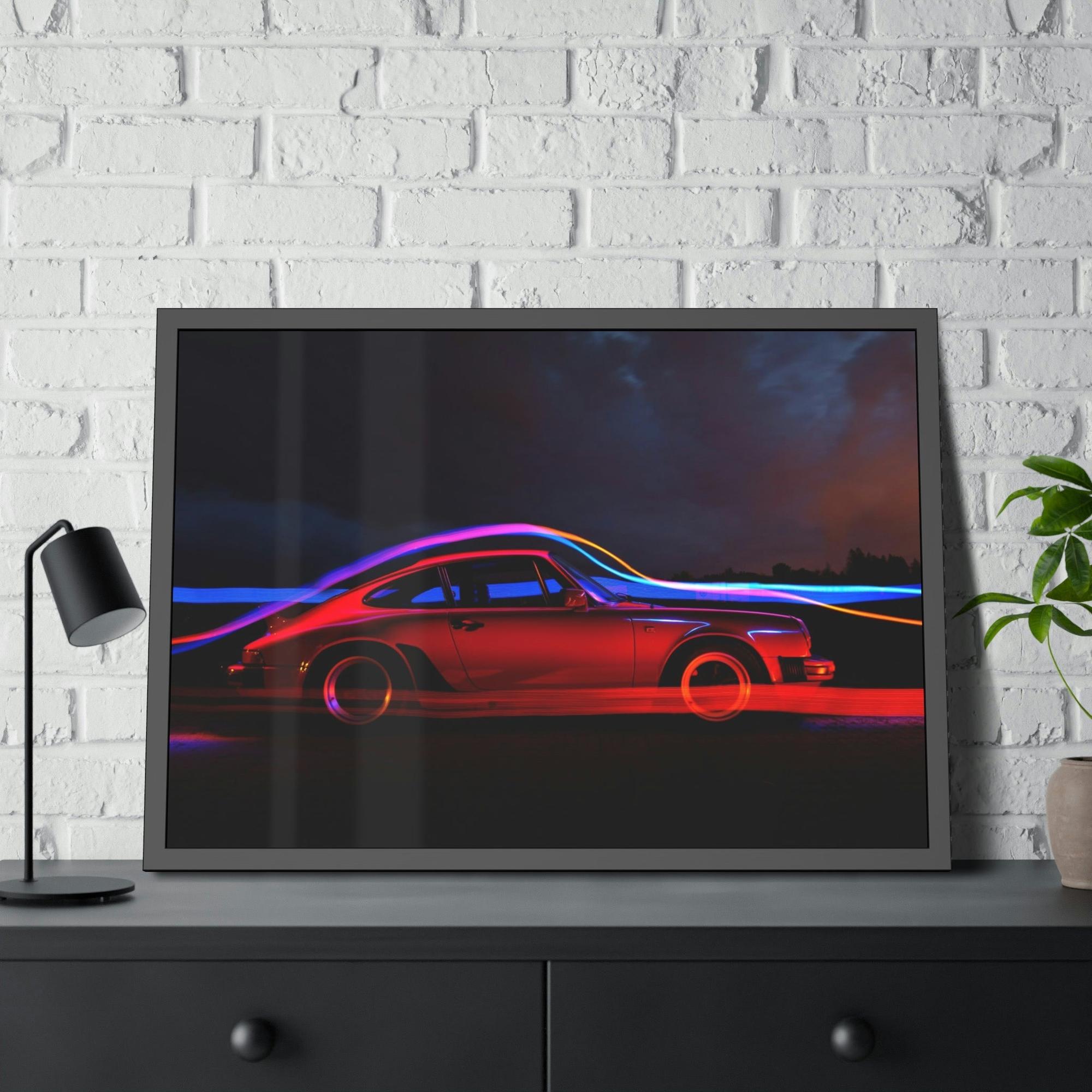 Porsche Porsche Reflections: Artistic Canvas and Print Artwork of Classic Cars