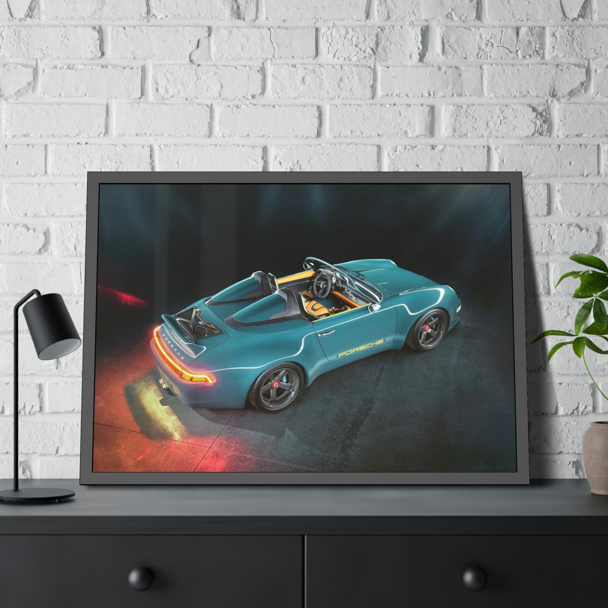 Porsche The Perfect Porsche: Museum-Quality Art Print for Auto Aficionados