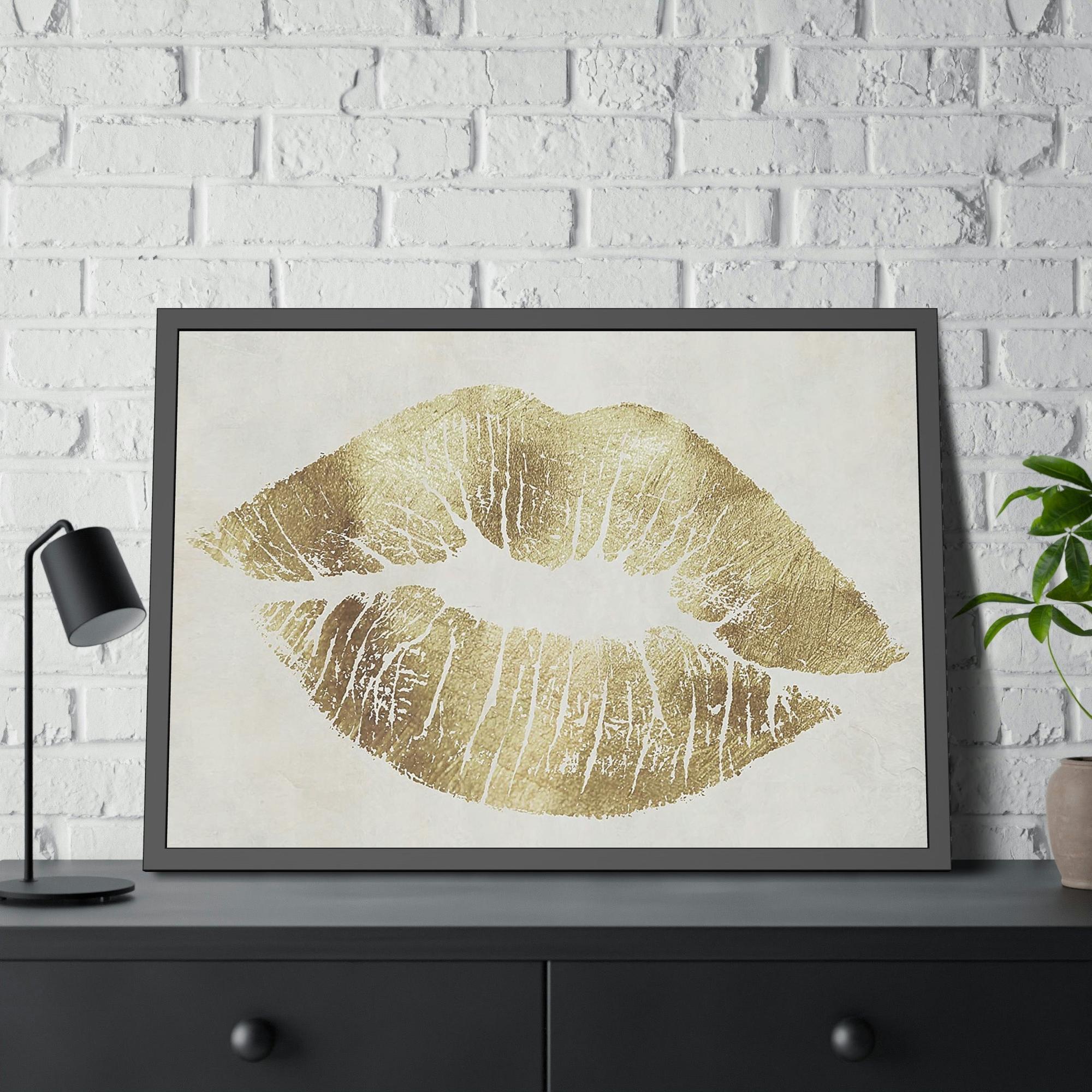 Gold The Beauty of Gold: Striking Wall Art on Natural Canvas