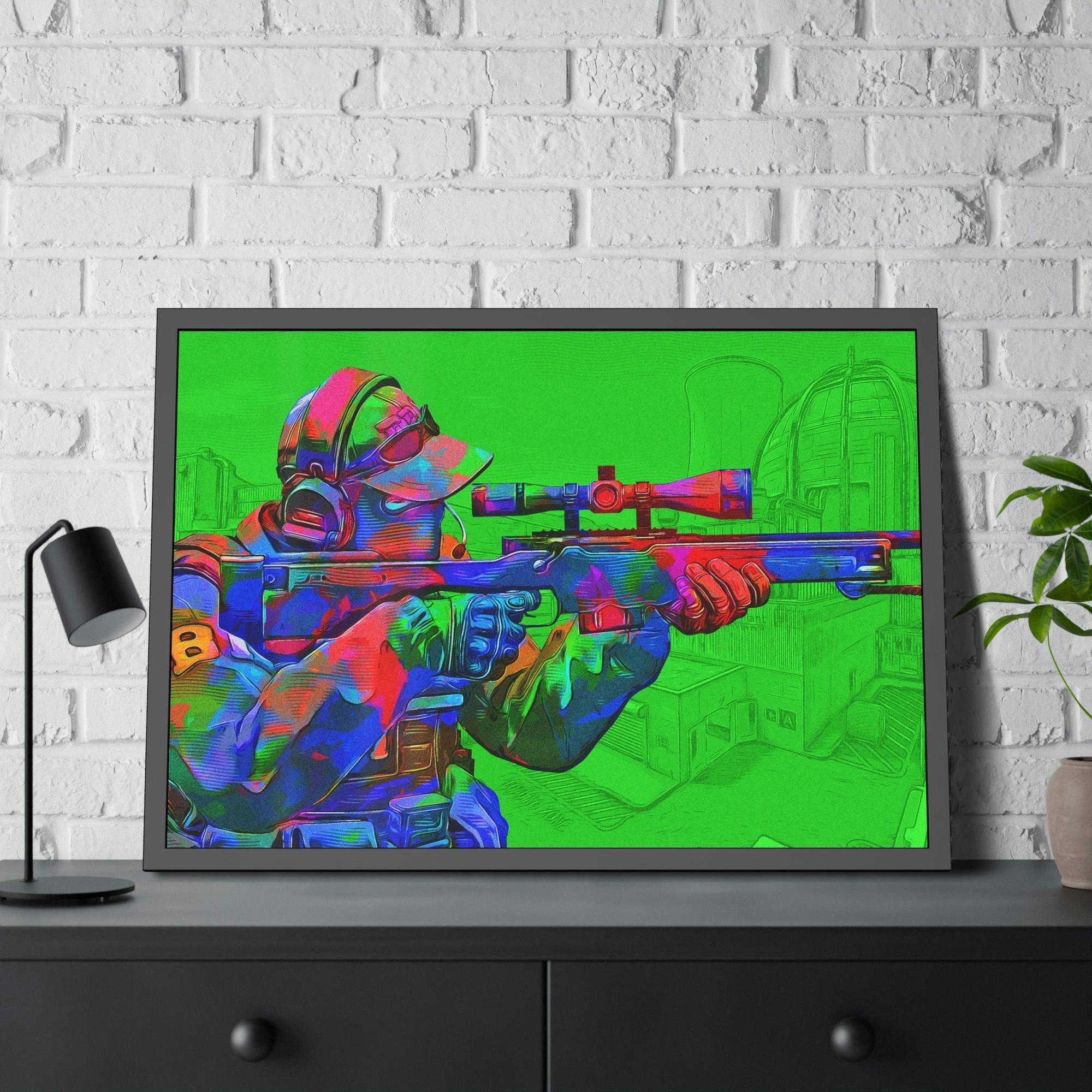 Counter Strike Counter Strike: Captivating Wall Art on Framed Poster & Canvas