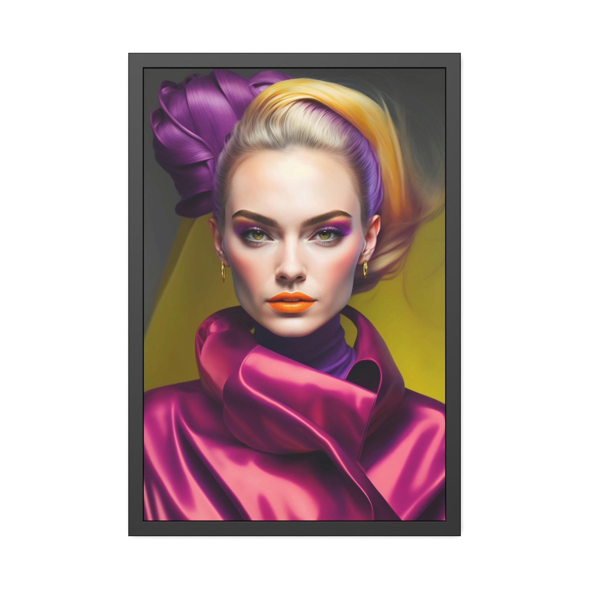 Fashion And Beauty Glamour and Glitz: A Wall Art Print of Fashion and Beauty Icons