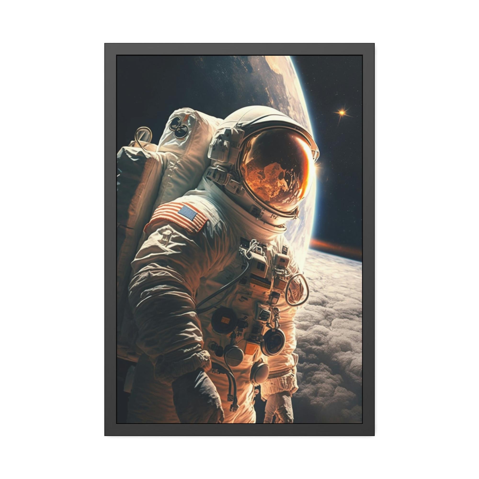 Astronauts Exploring the Universe: Astronauts on Wall Art and Art Prints