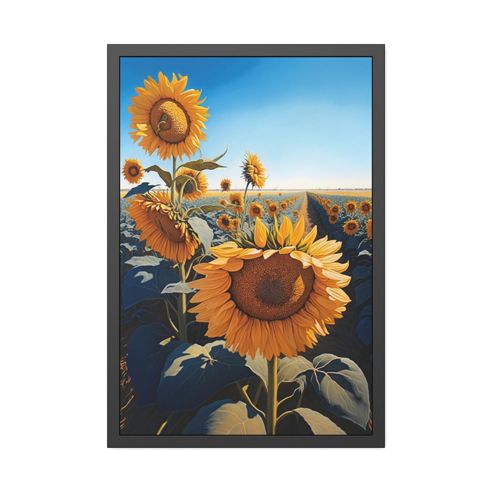 Sunflowers Petals of Gold: A Rich and Luxurious Display of Sunflowers' Exquisite Charm