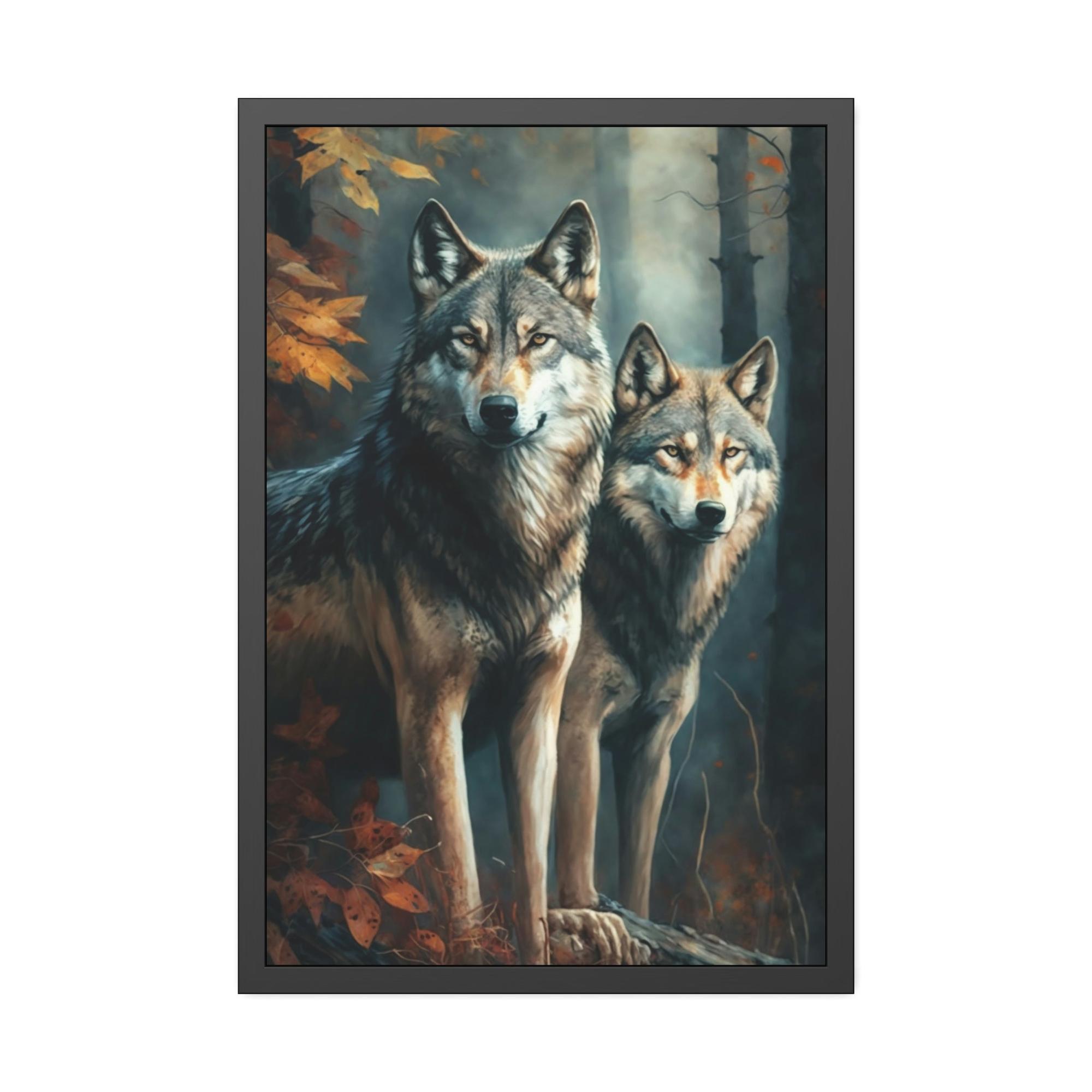 Wolfs Guardians of the Forest: Majestic Wolfs