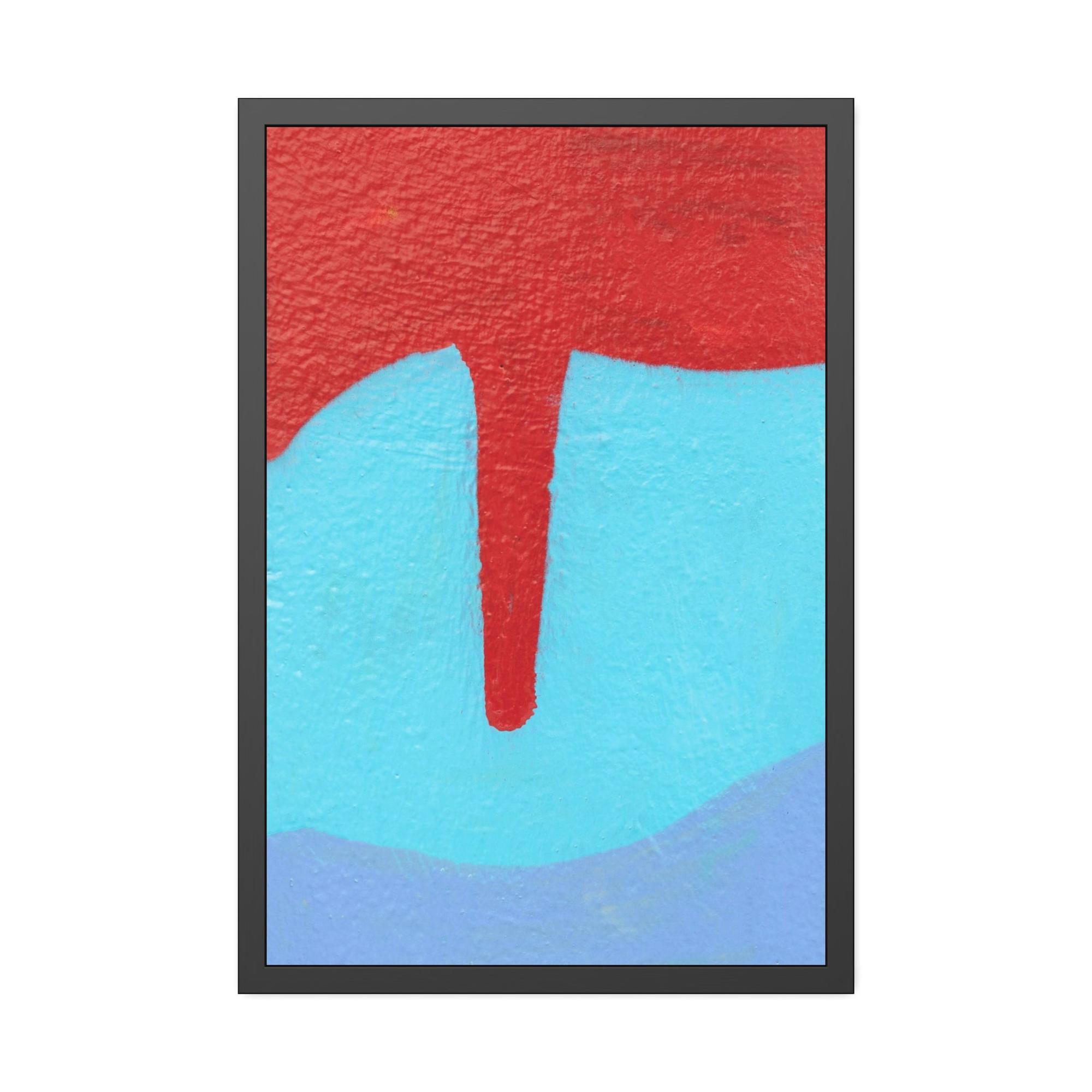 undefined Street Art in your Home: Framed Poster with Abstract Graffiti