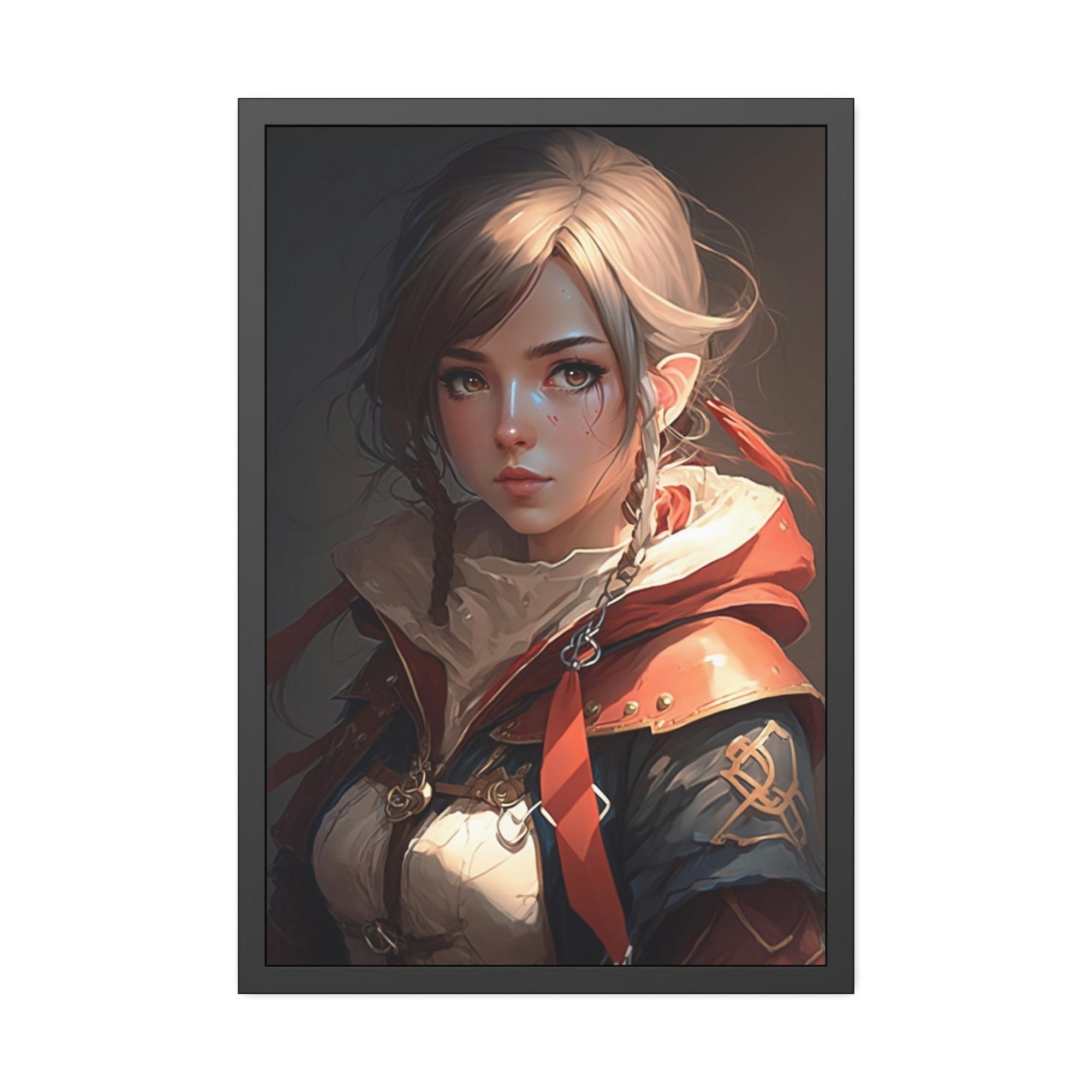 undefined Anime Dreams: Canvas Art with Fantasy Characters in a Dreamlike World