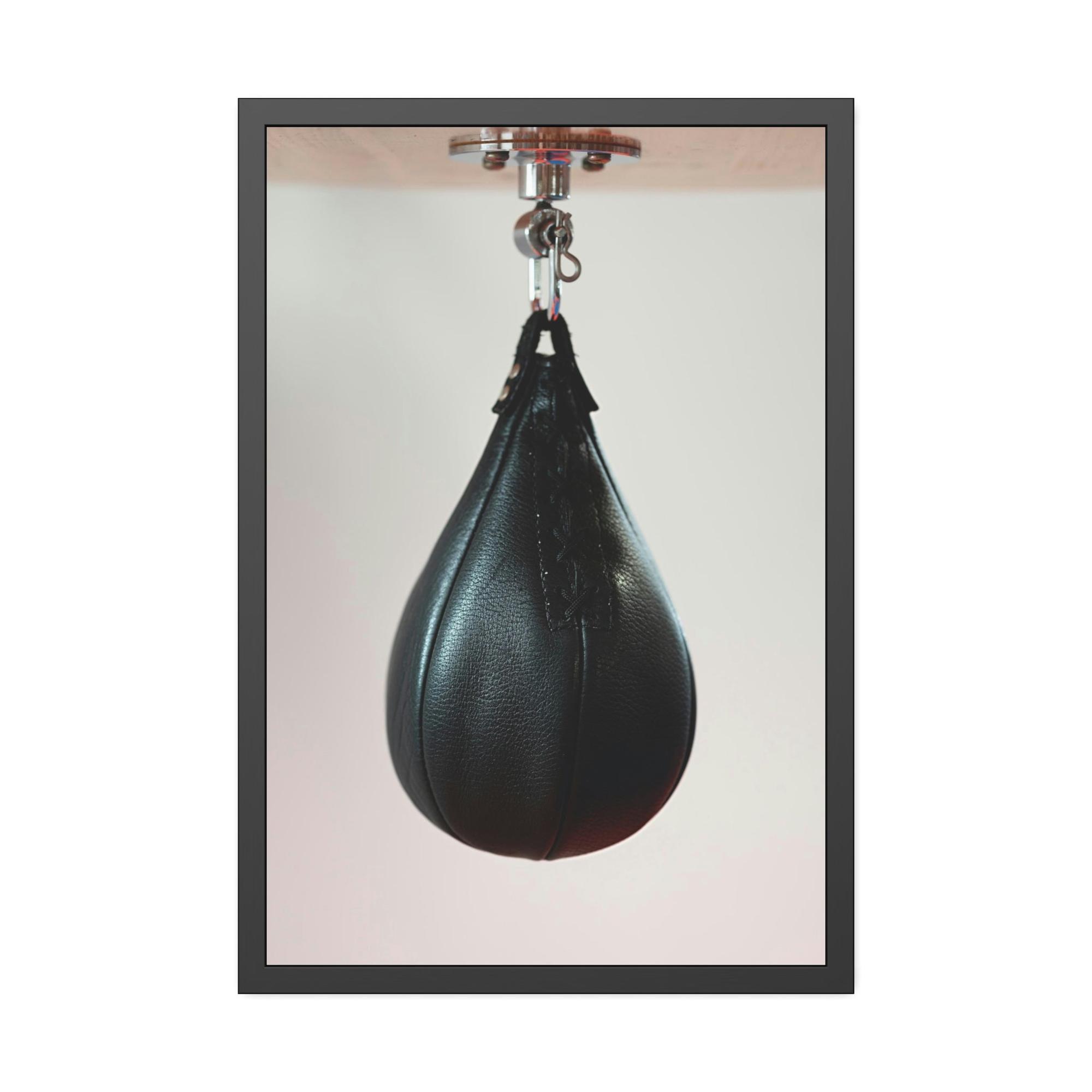 undefined Unleash Your Boxing Skills with the Boxer's Pear: A Stunning Natural Canvas Print