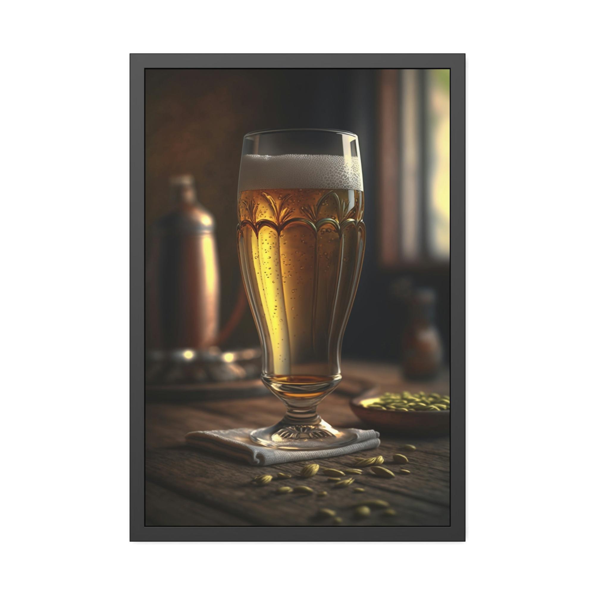 Beer The Art of Beer: Canvas and Poster Depicting Your Favorite Brews