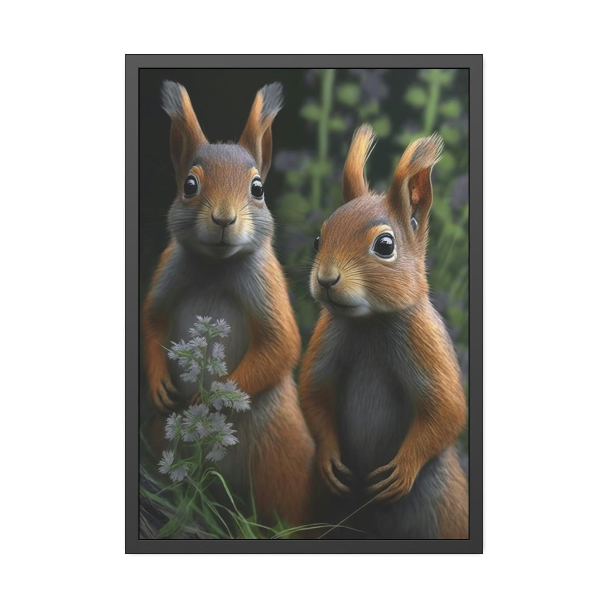 Squirrels Furry Flirtations: A Squirrel's Romance