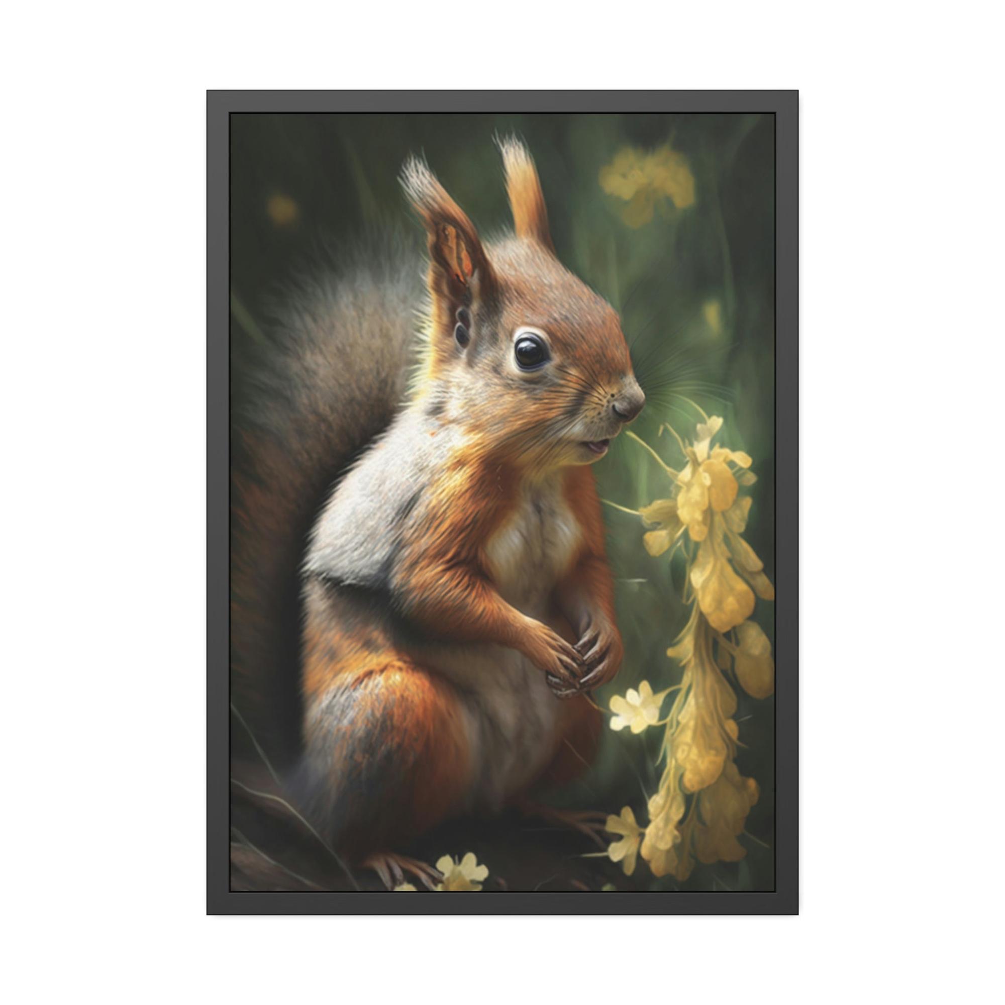 Squirrels Autumn Harvest: A Squirrel's Bounty