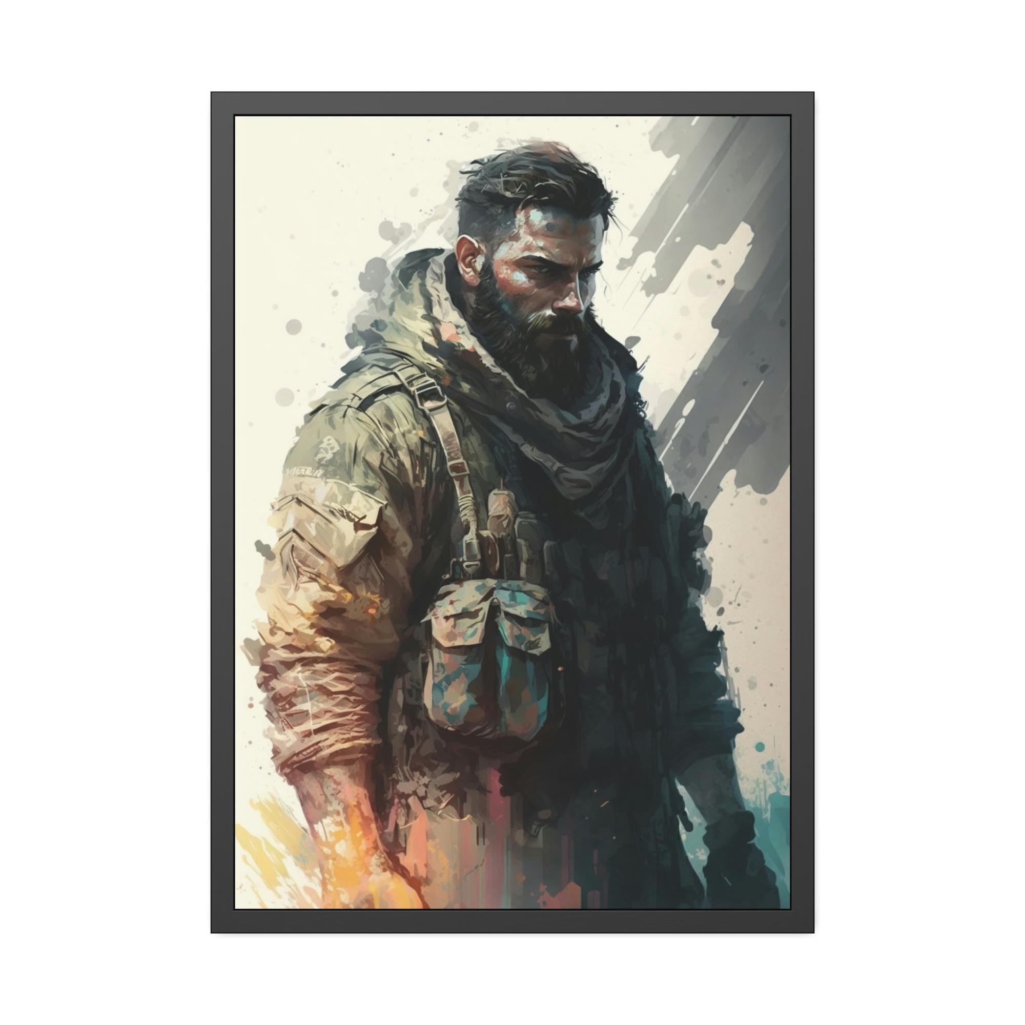 Call Of Duty Military Strategy: Call of Duty Art on Framed Canvas and Posters