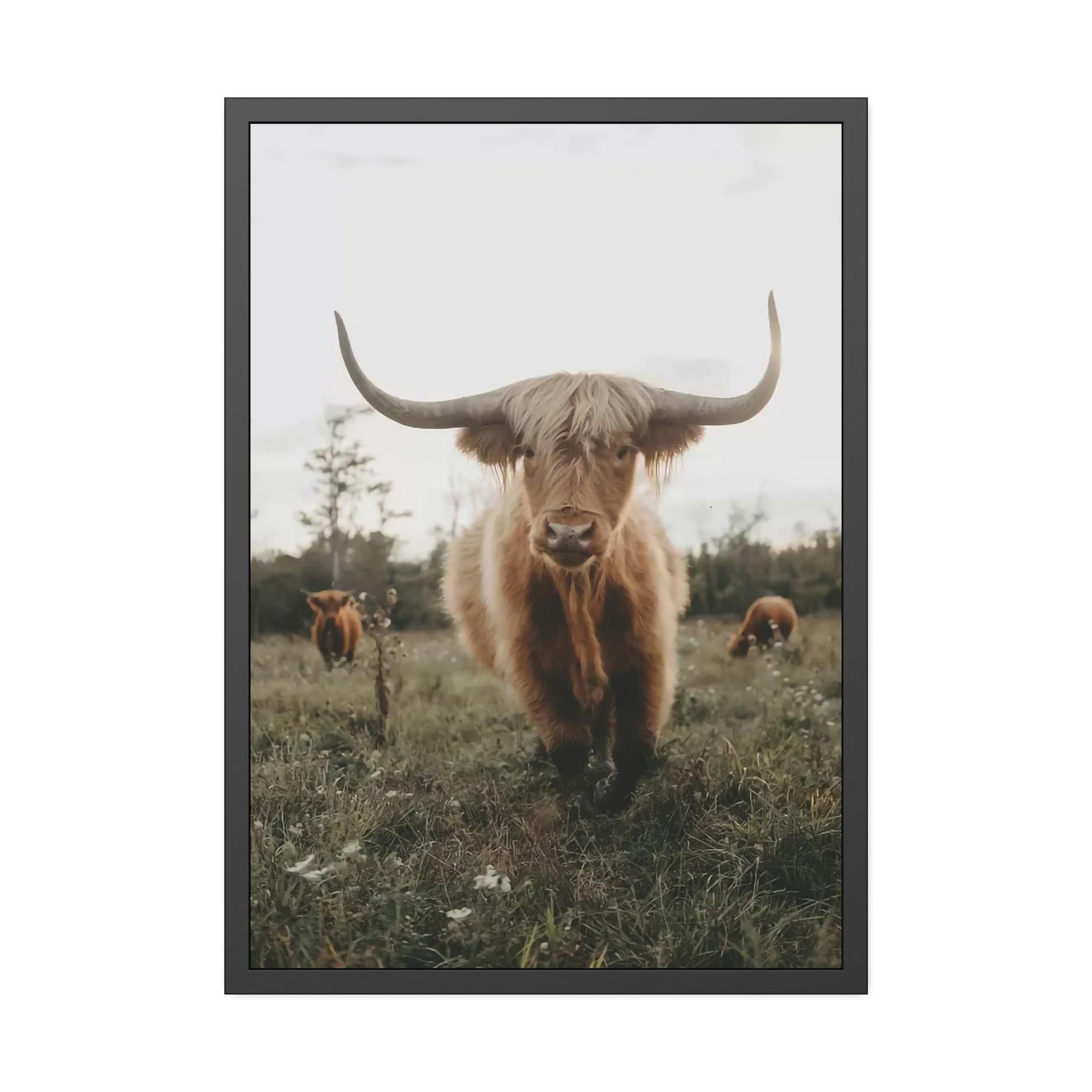 Highland Cow Highland Cow | Grazing Animals | Cows art — Pixoram