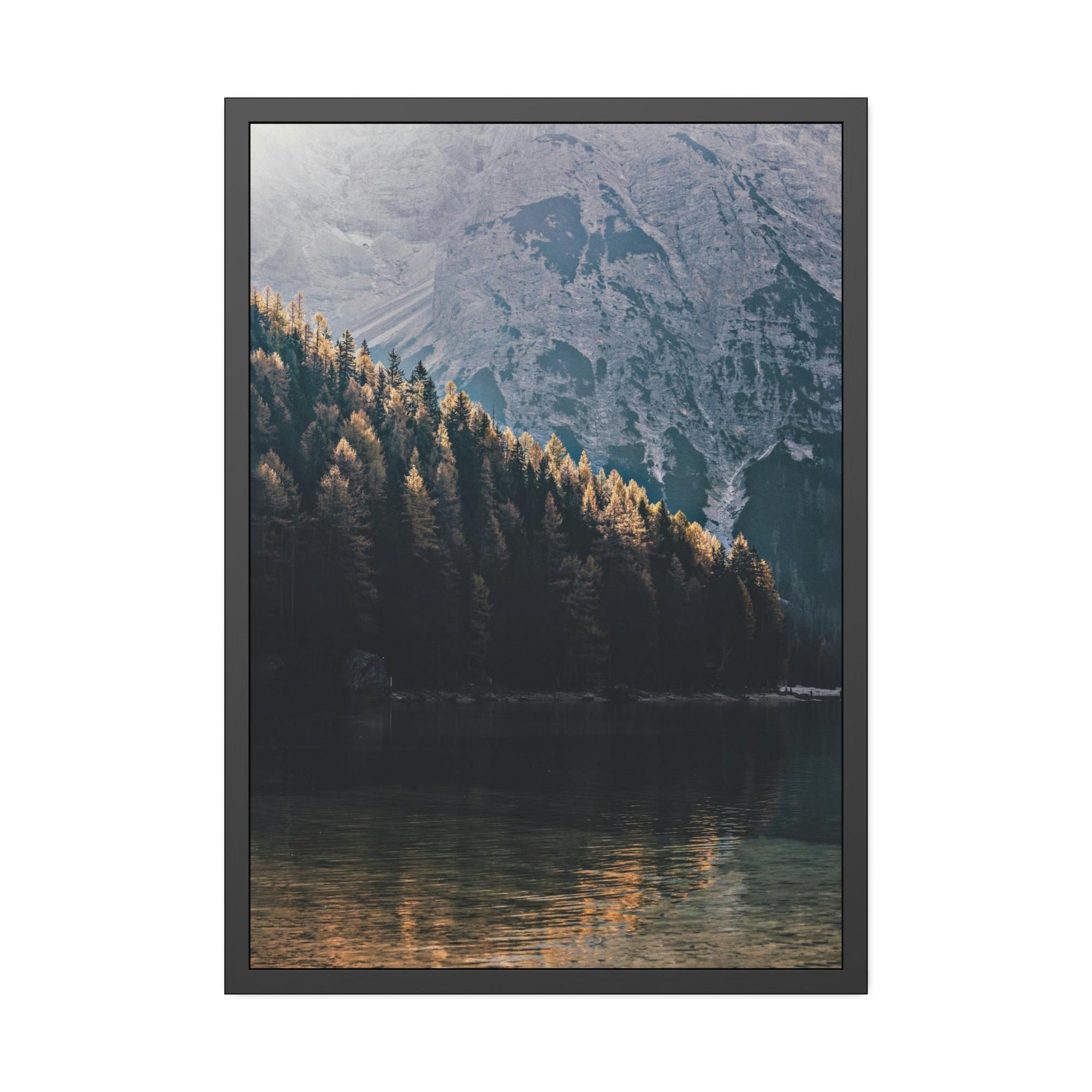 Lakes And Rivers Reflective Beauty: Lakes and Rivers on Canvas and Framed Poster Art