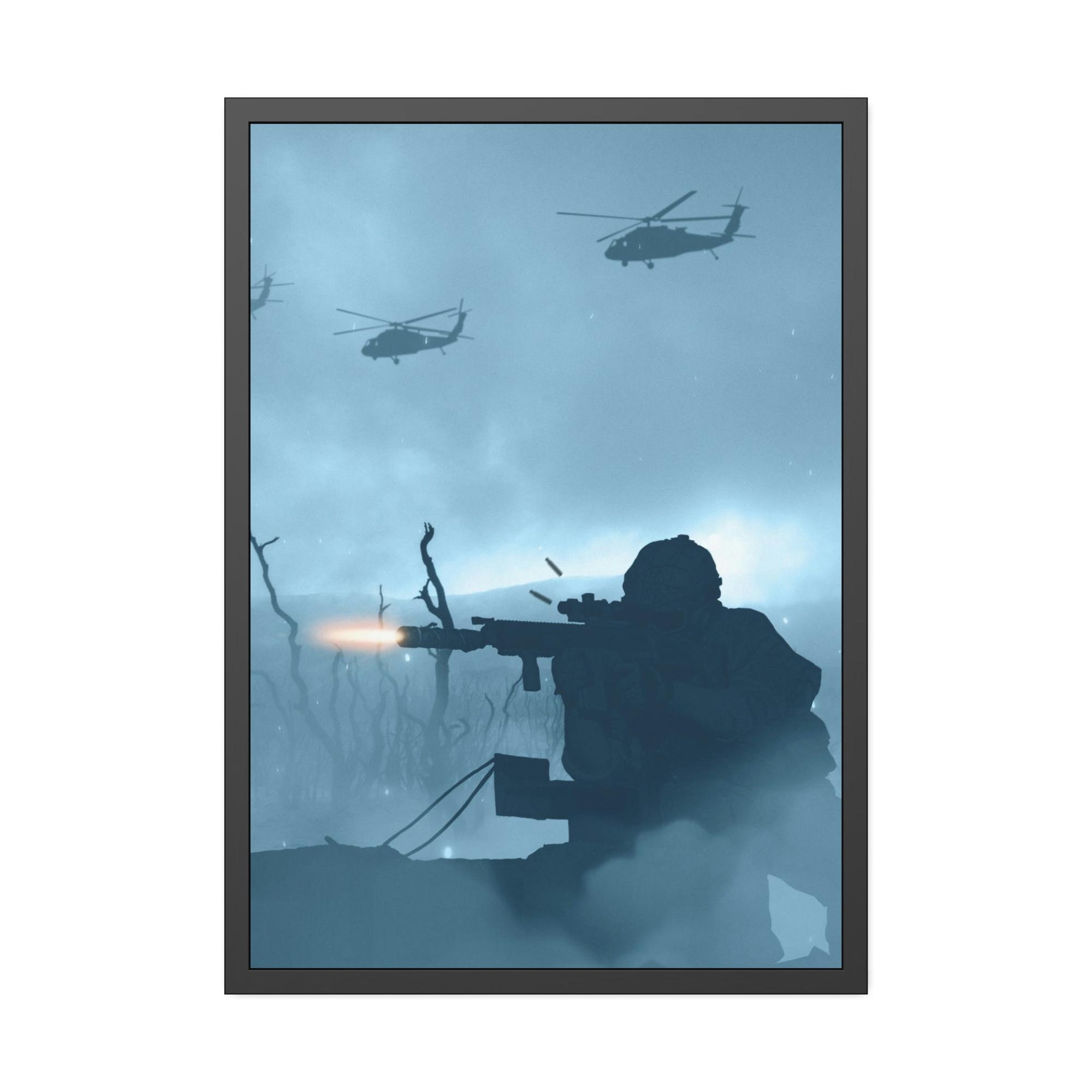 Call Of Duty Modern Combat: Call of Duty Art on Framed Canvas and Wall Art Prints