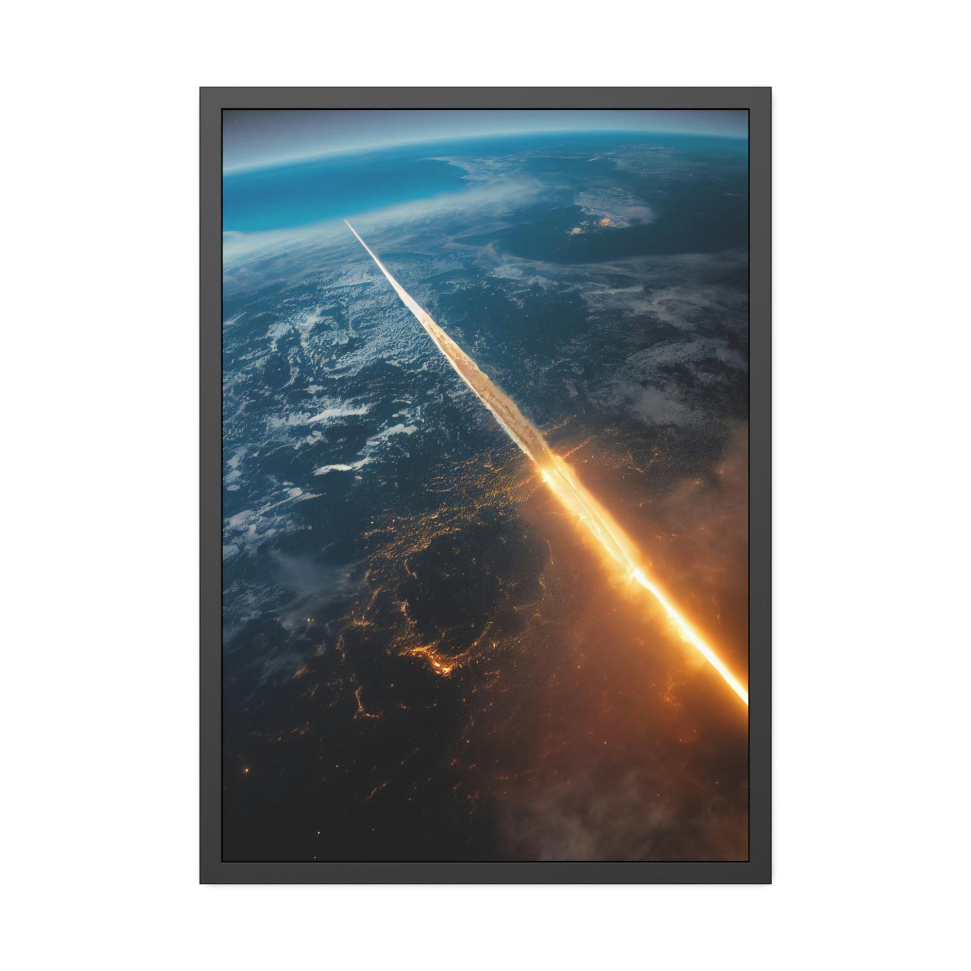 Nasa Cosmic Expedition: A NASA-Inspired Painting