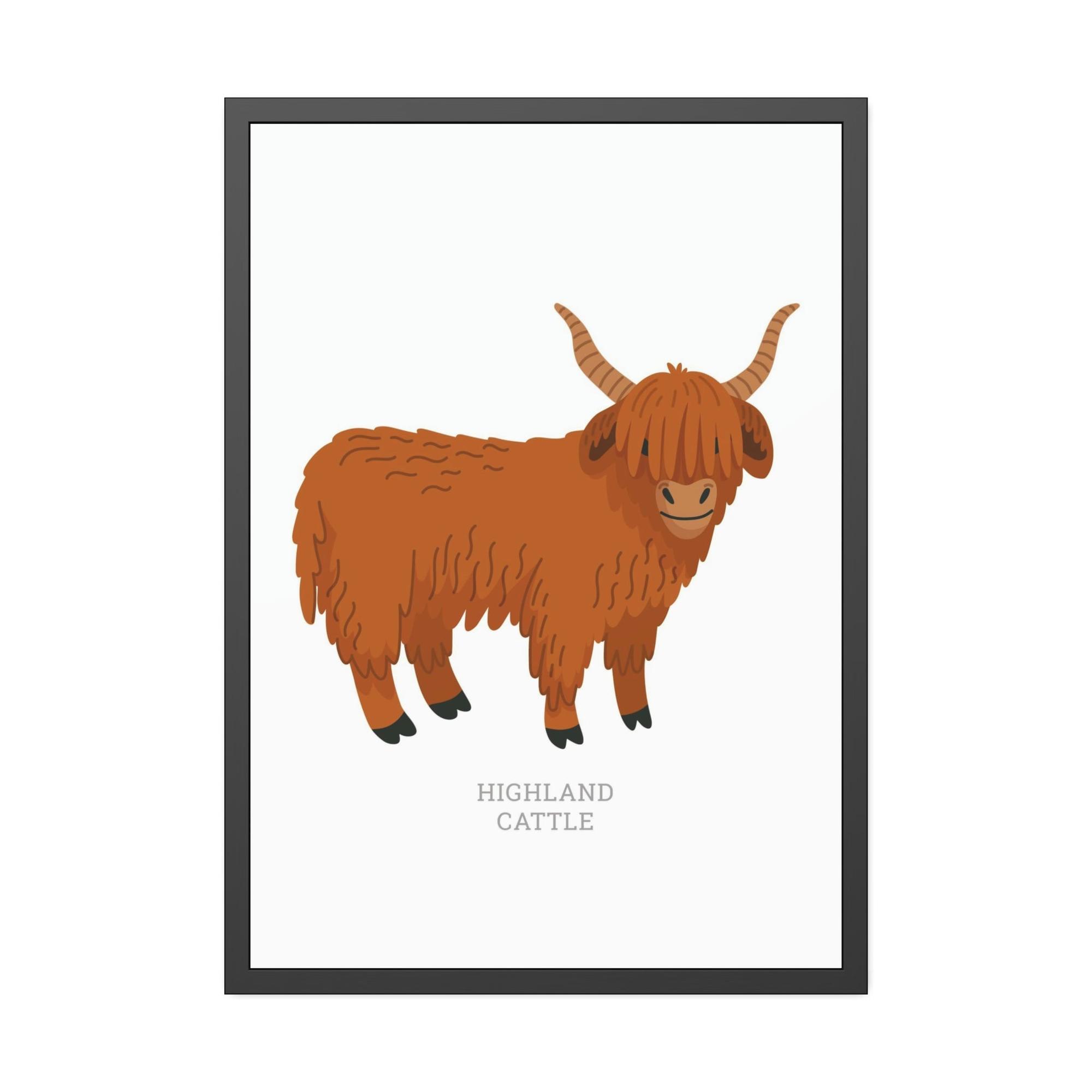 undefined Tranquil Grazing: Cow Art a Calming Wall Art Addition to Any Space