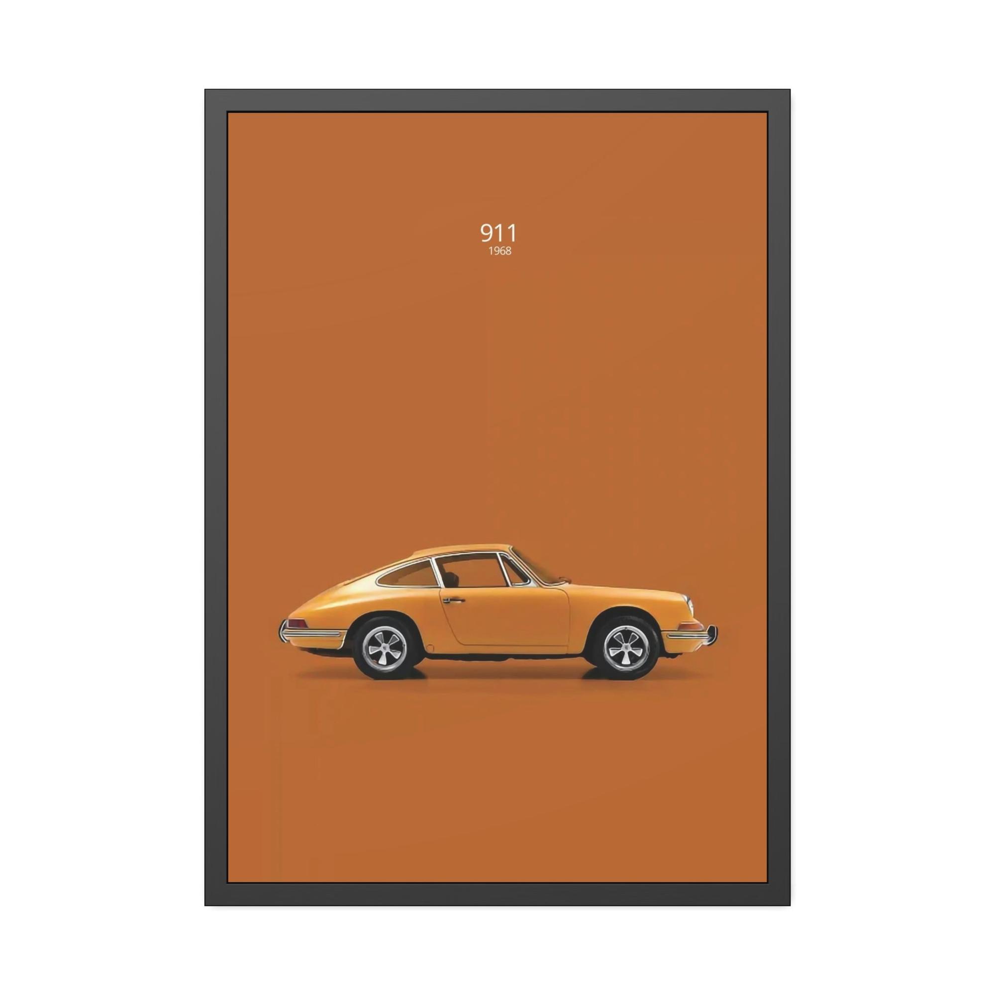 Porsche Porsche Passion: A Canvas & Poster Print of the Iconic Sports Car