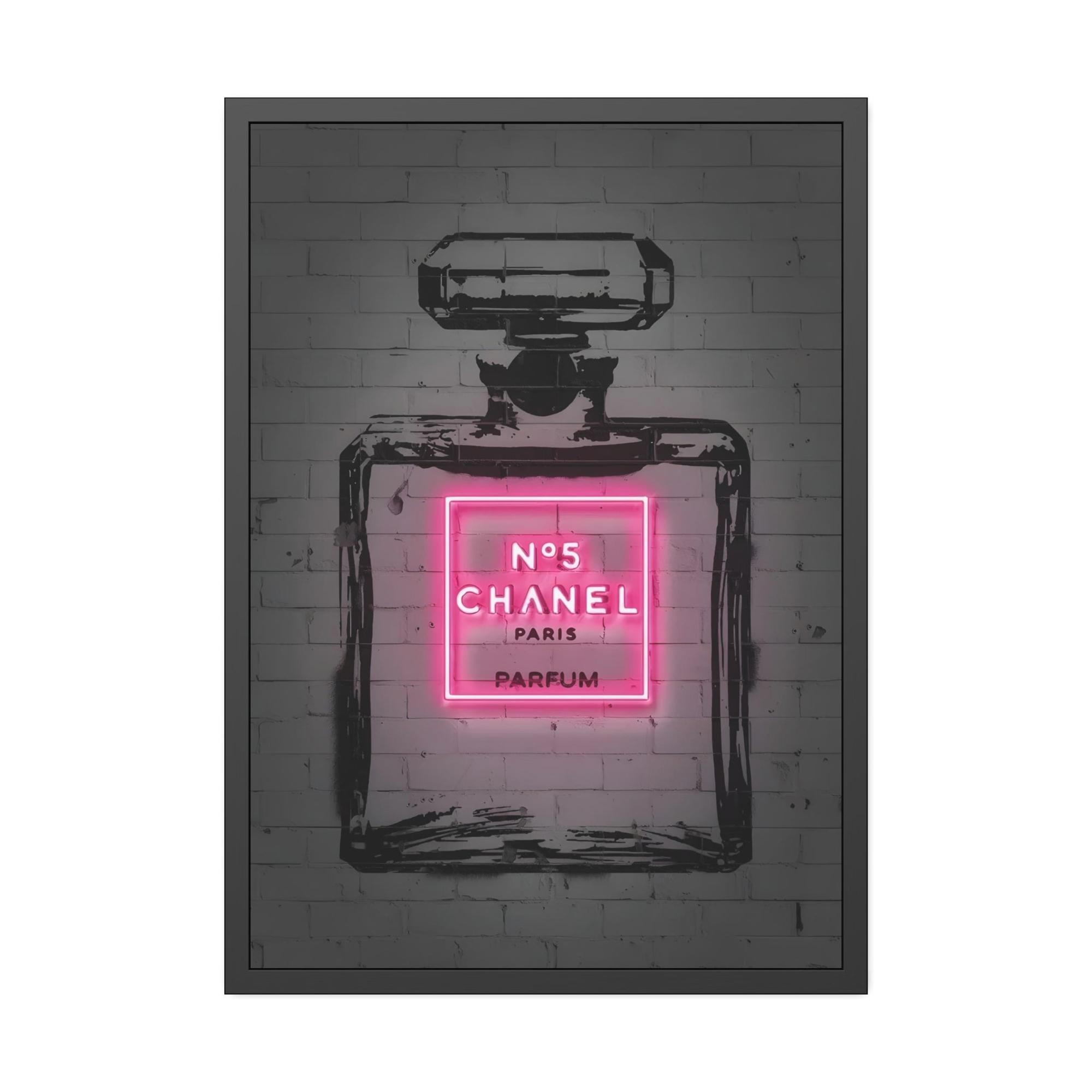 Chanel The Art of Chanel: Captivating Print on Framed Canvas & Poster