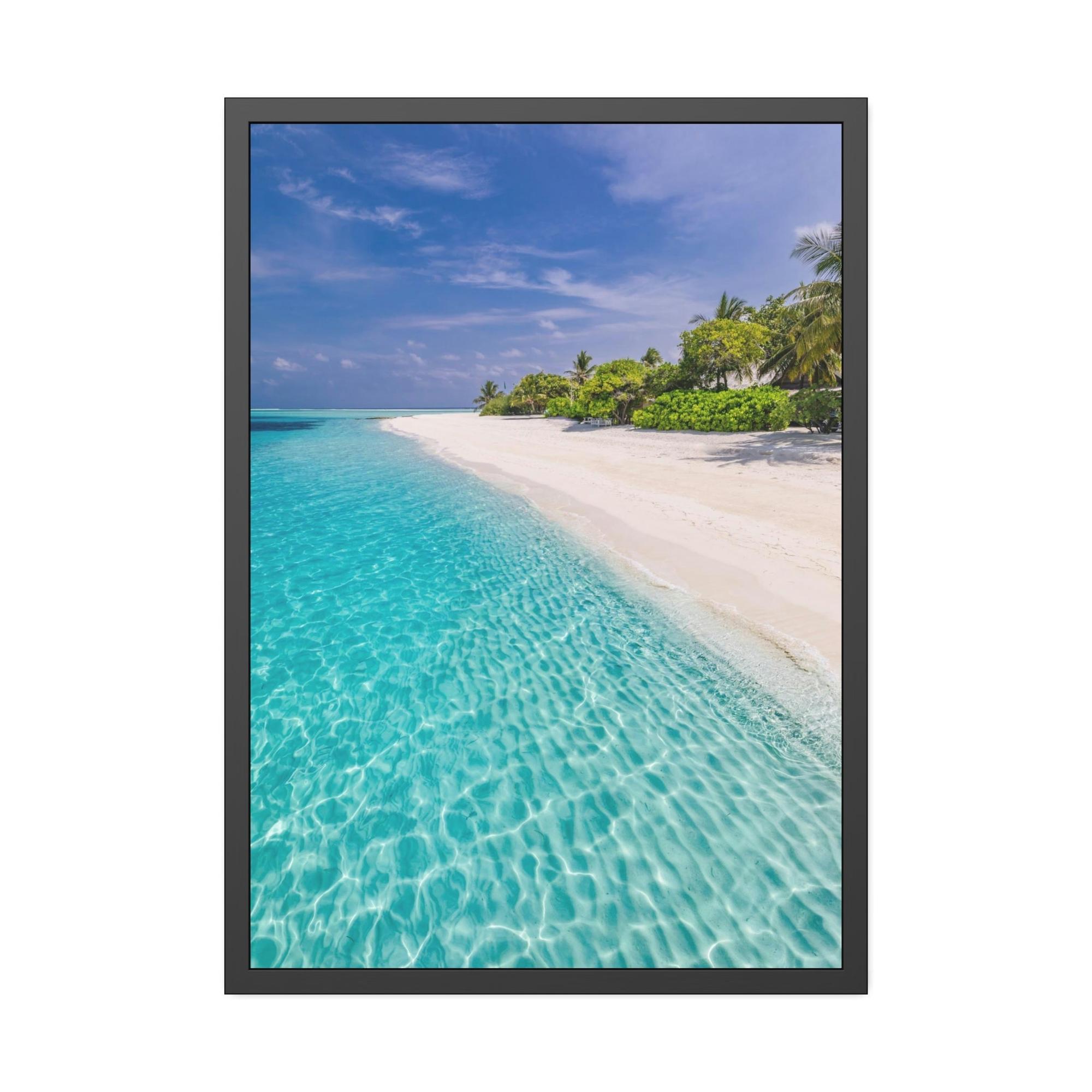 Caribbean Beach Island Dreams: Caribbean Beach Print on Canvas and Art Prints for Your Home