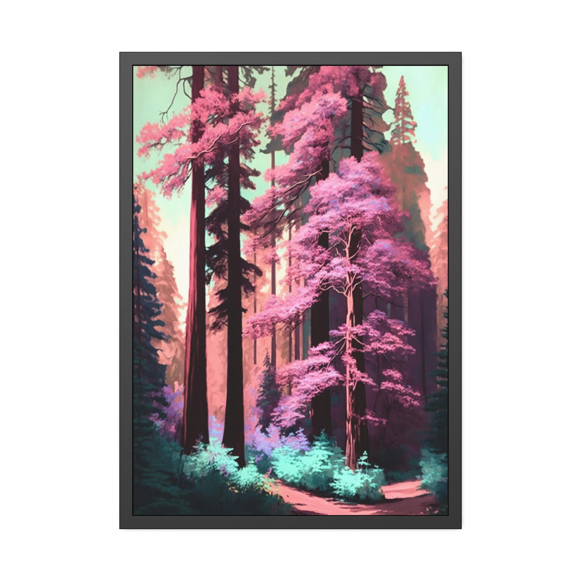 Redwood Trees Serenity in the Woods: Redwood Trees