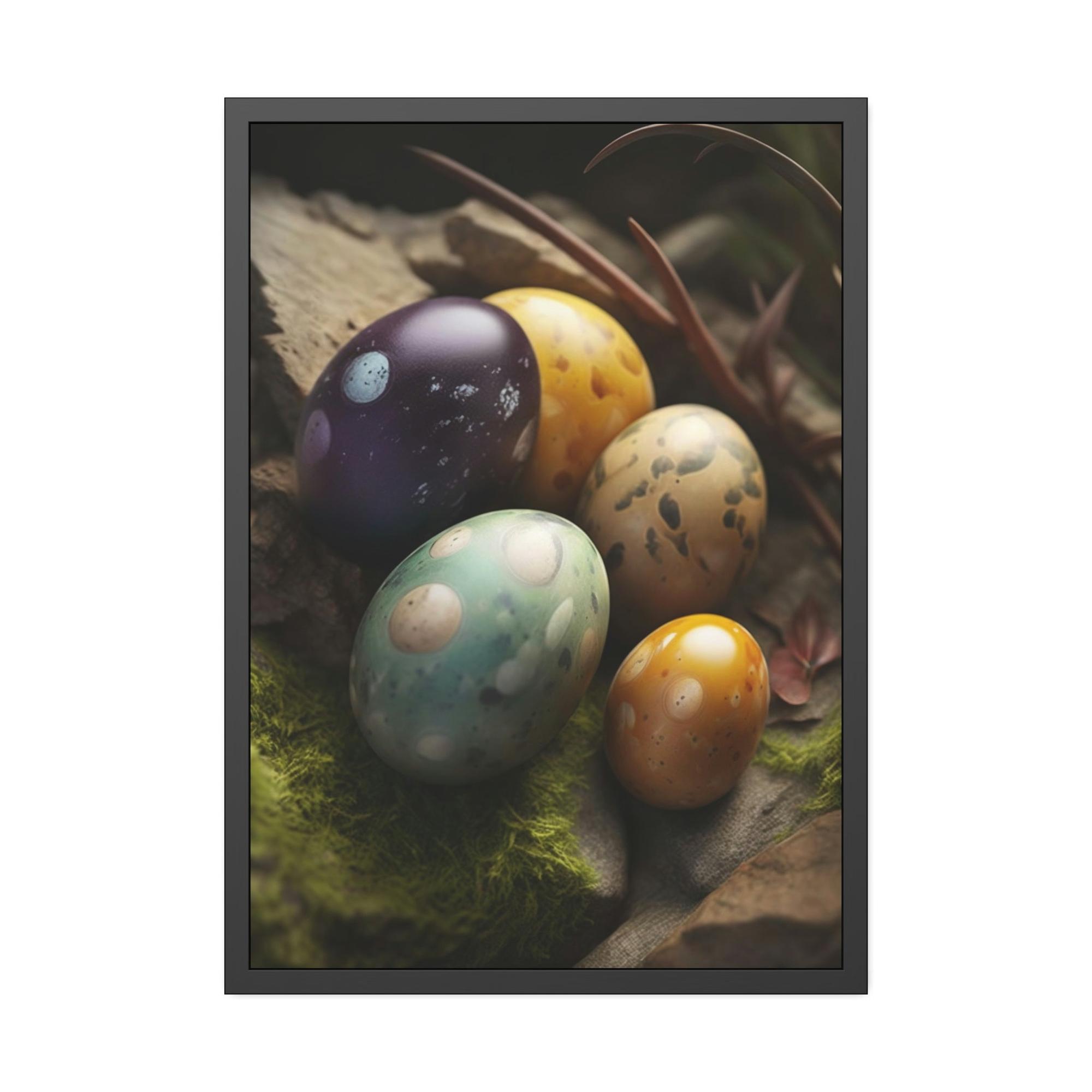 Eggs Eggcellent Adventure: A Whimsical Painting of Eggs