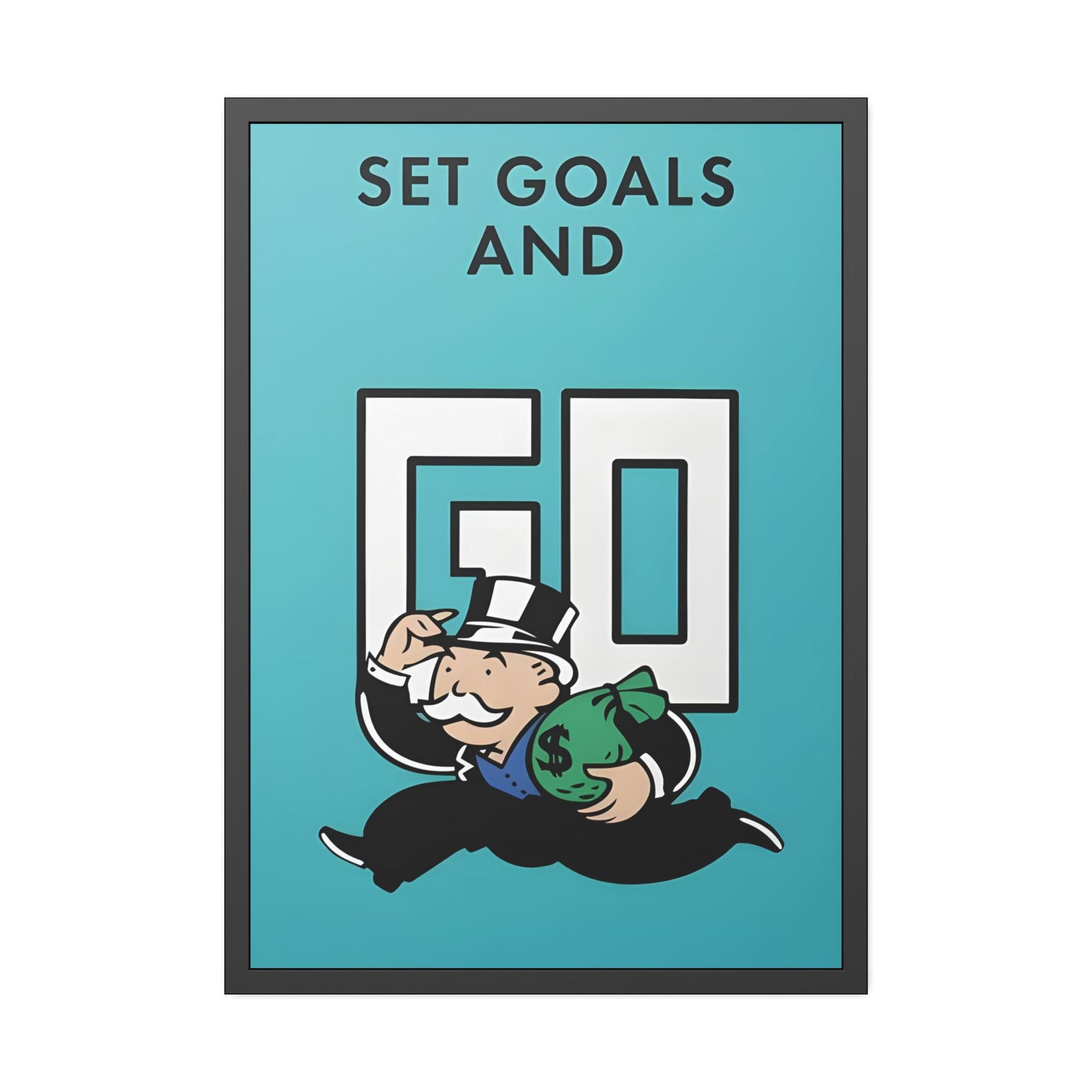 Monopoly & Motivation Artistic Reverie: Canvas & Poster Wall Art Inspired by Monopoly and Motivation