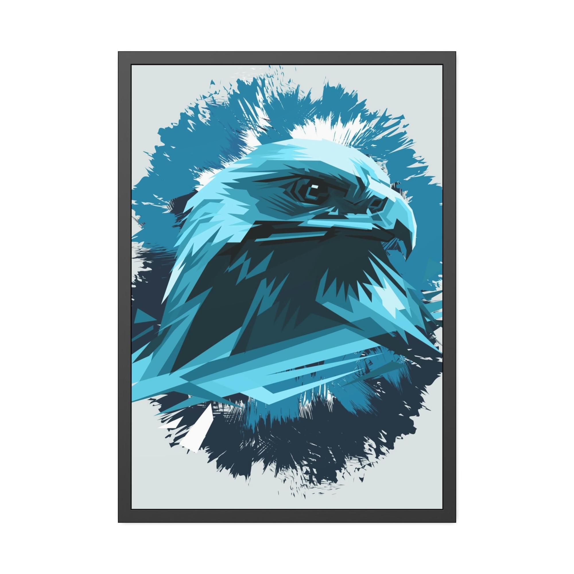 Eagles Eagle's Resplendence: Canvas Wall Art, Immersing in their Radiant Glory