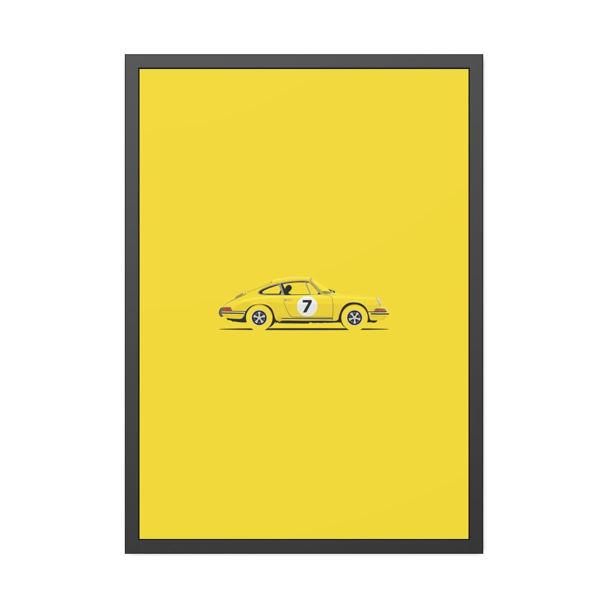 Porsche Vintage Porsche Poster & Canvas: Classic Wall Art for Auto Enthusiasts