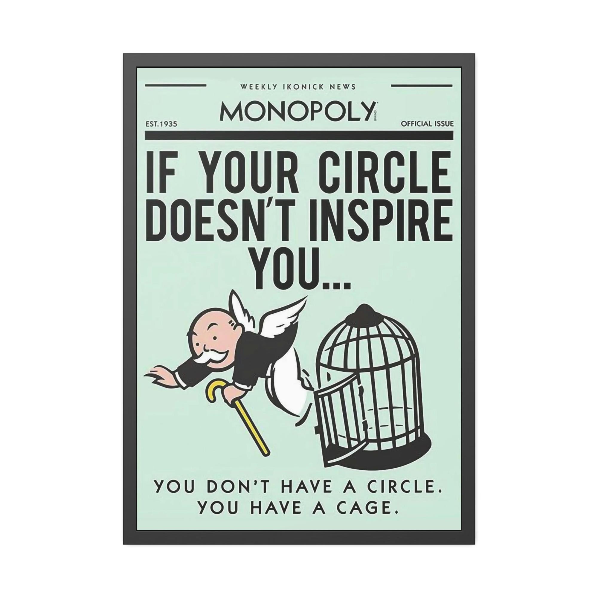 Monopoly & Motivation Colorful Quote Art: Alec Monopoly's Framed Canvas and Print Collection