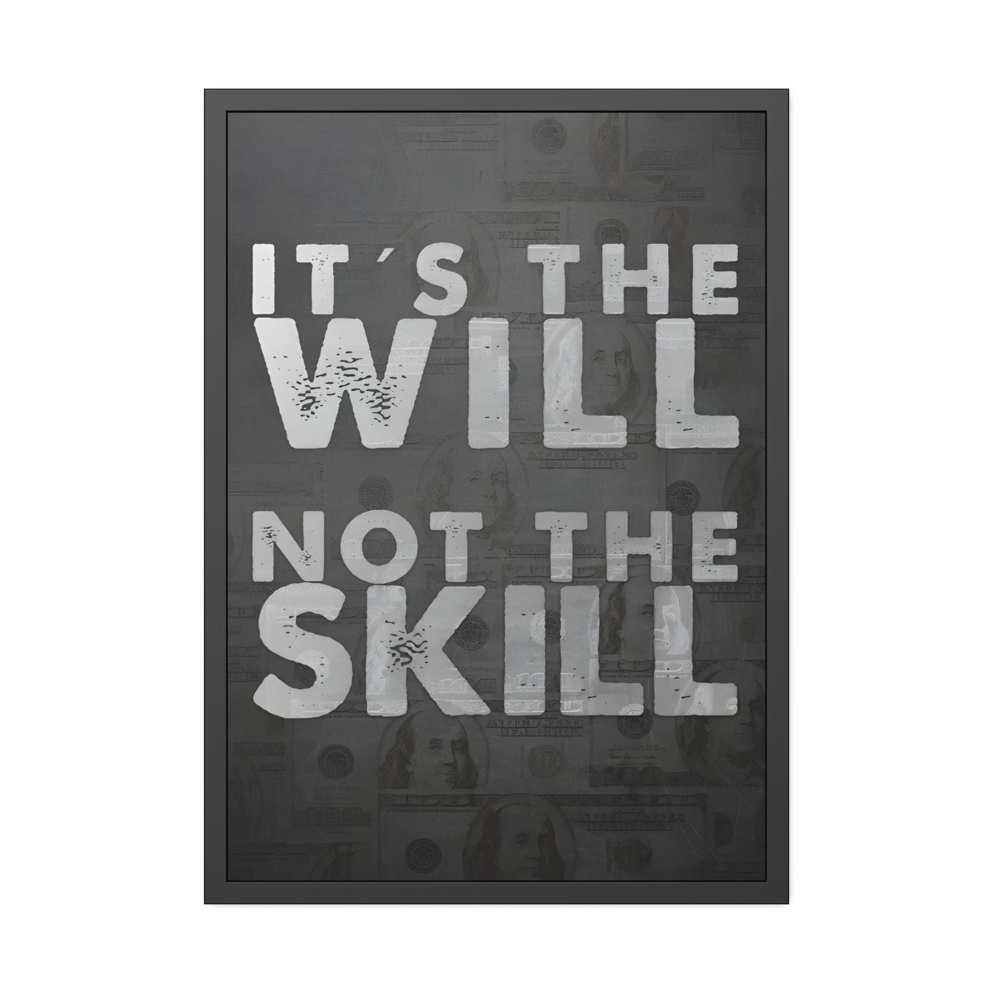 Monopoly & Motivation Mastering Motivation: Artistic Expression on Framed Canvas
