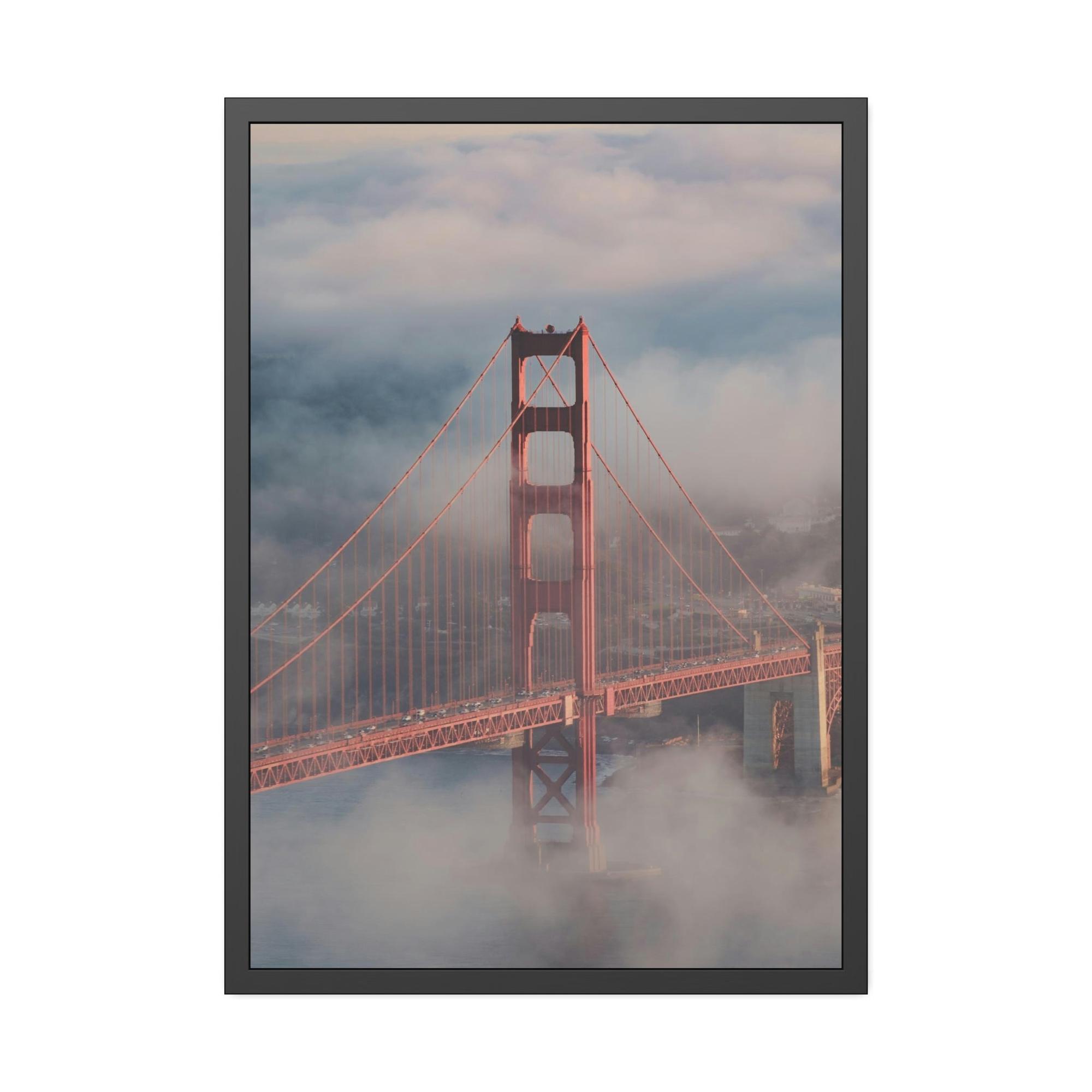 undefined Majestic Bridge in the City: Impressive Wall Art for Your Home or Office