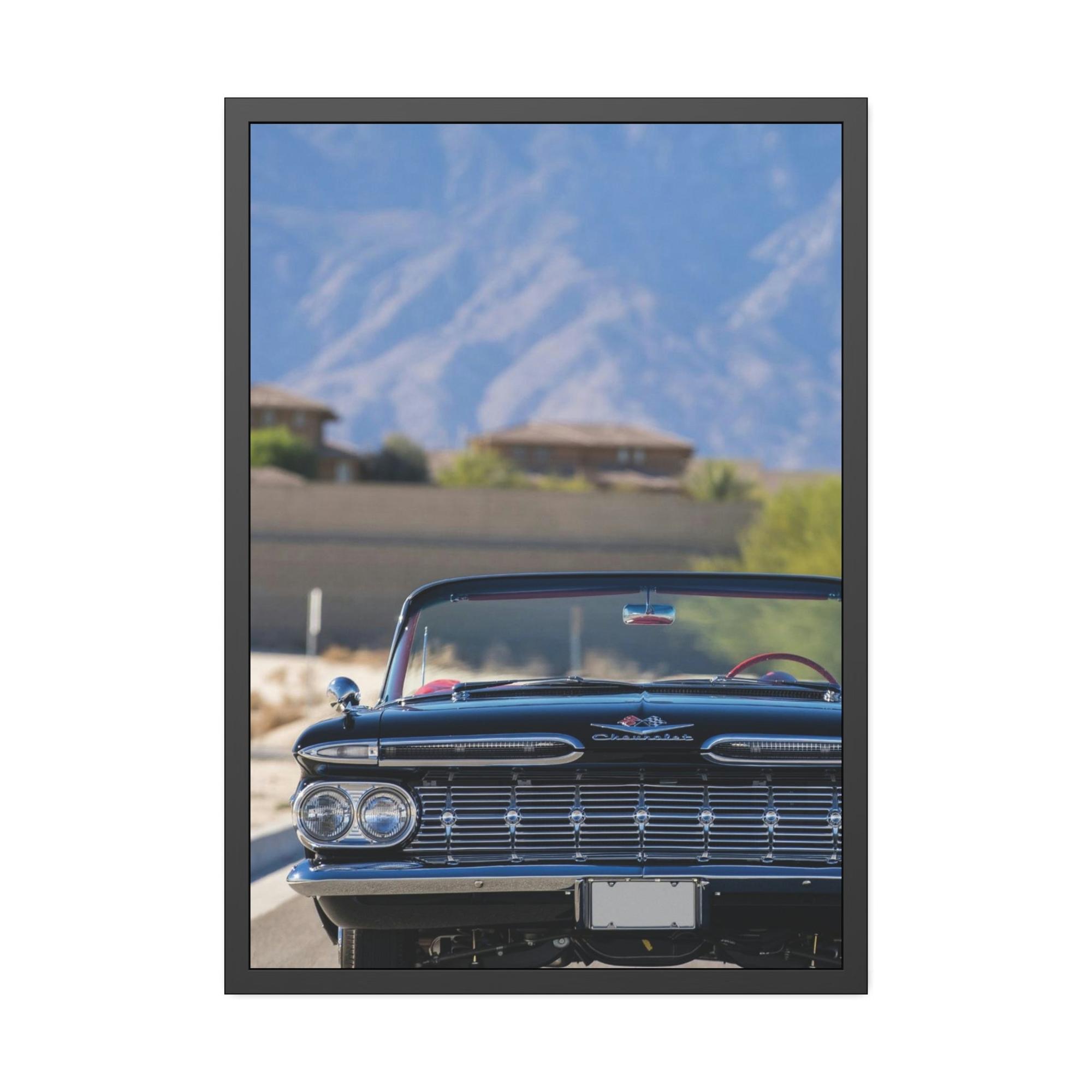 undefined Vintage Chevrolet: Print on Canvas for Retro Decor