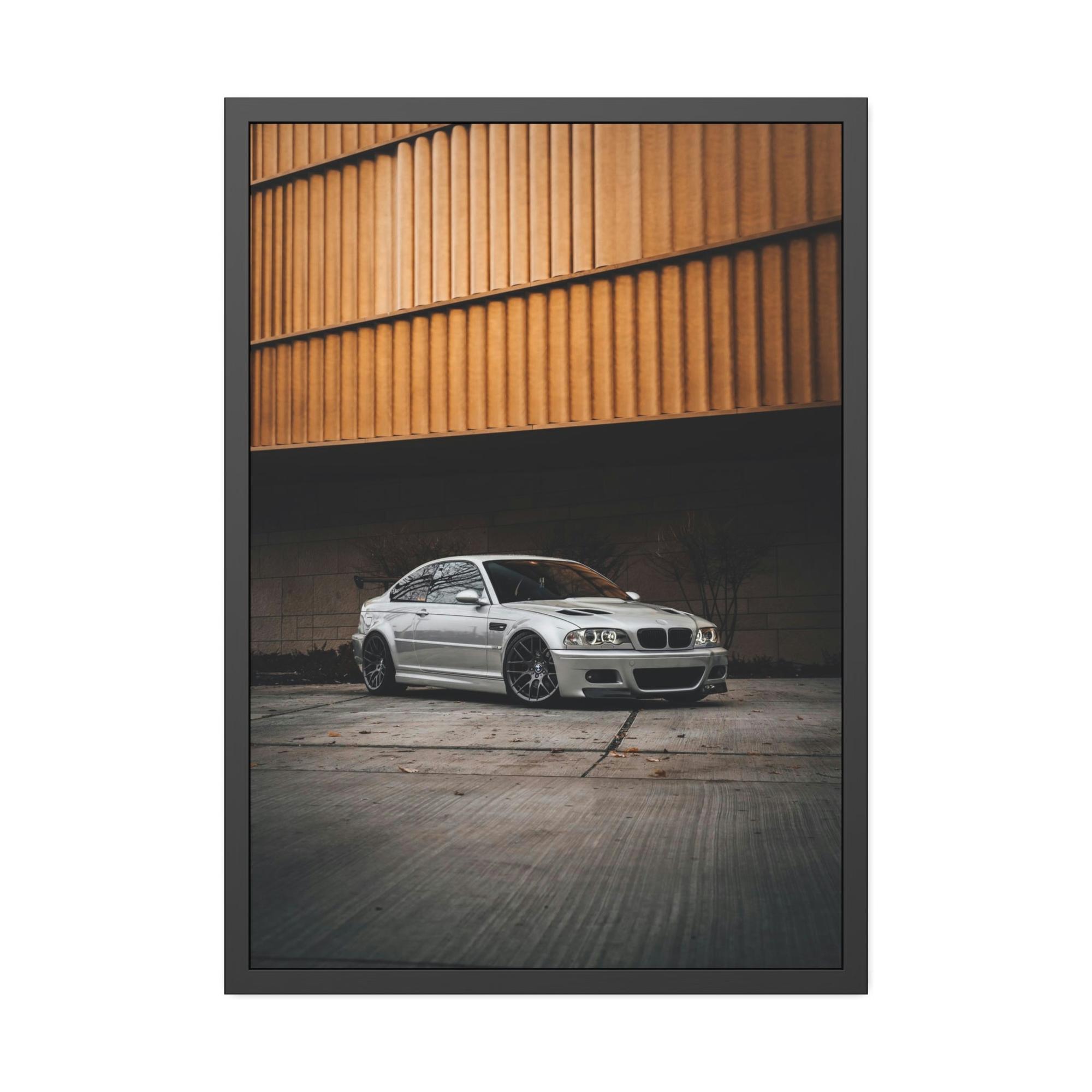 Bmw The Beauty and Power of BMW: Striking Wall Art on Framed Poster & Canvas