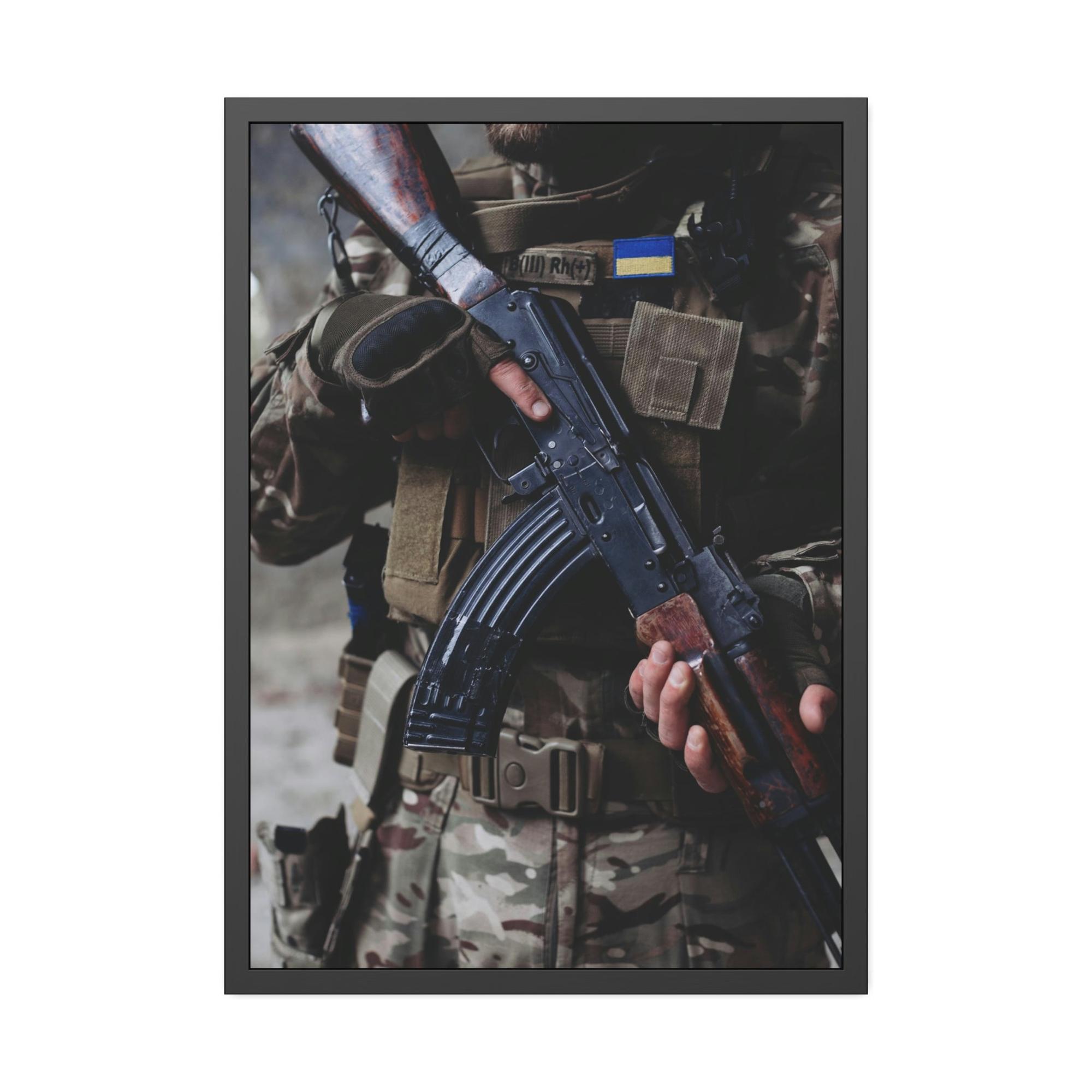 Army Armed and Dangerous: High-Quality Poster of Modern Army Weapons