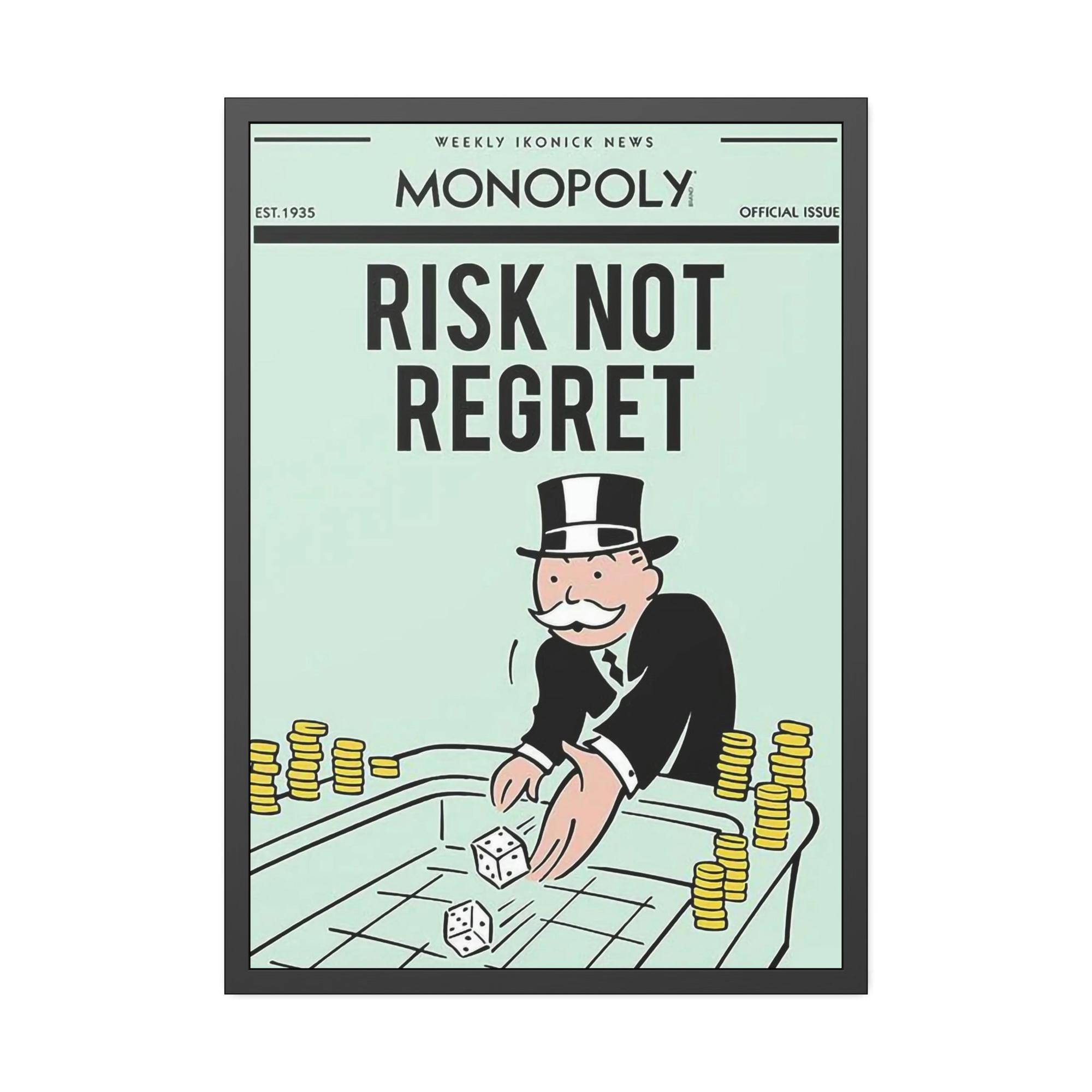 Monopoly & Motivation Bold Quotes for the Home: Alec Monopoly's Framed Poster and Canvas Art Collection