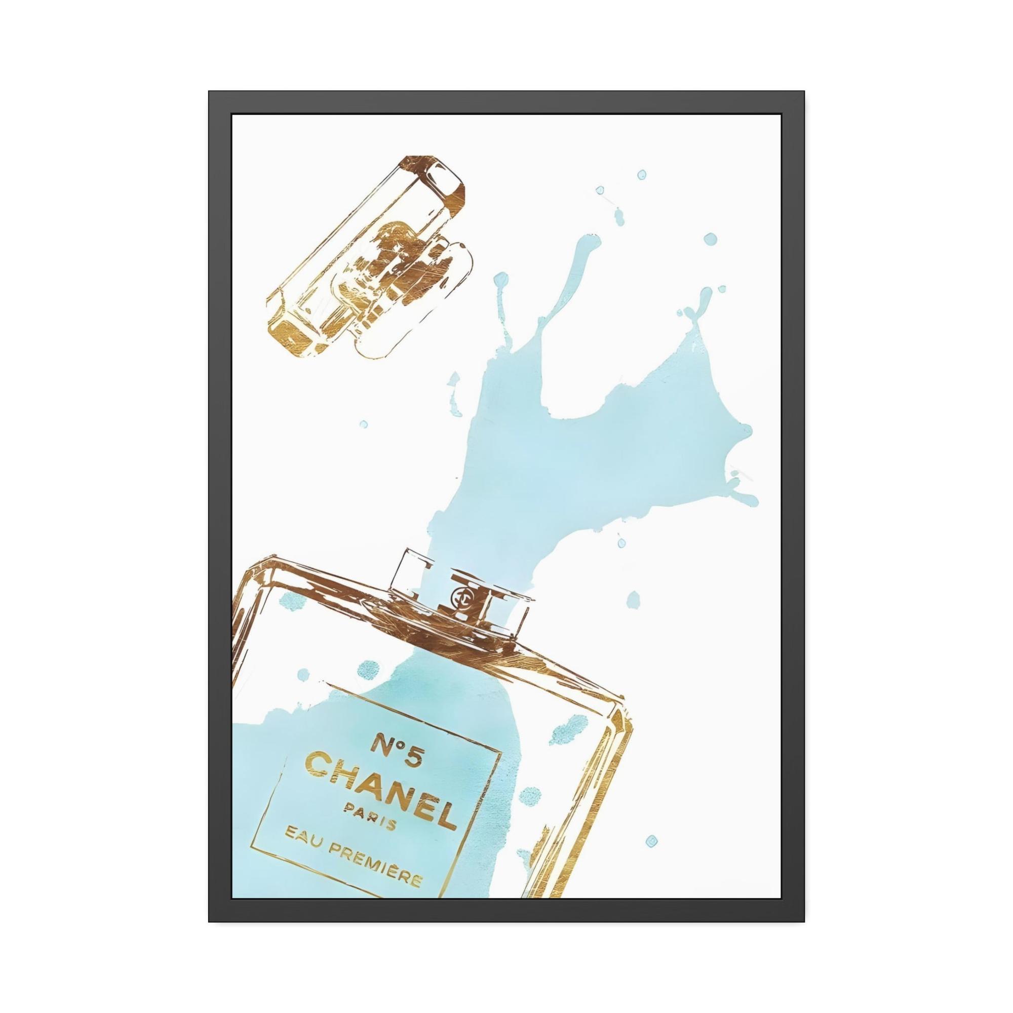 Chanel Chic Simplicity: Canvas & Poster Wall Art with a Chanel Flair