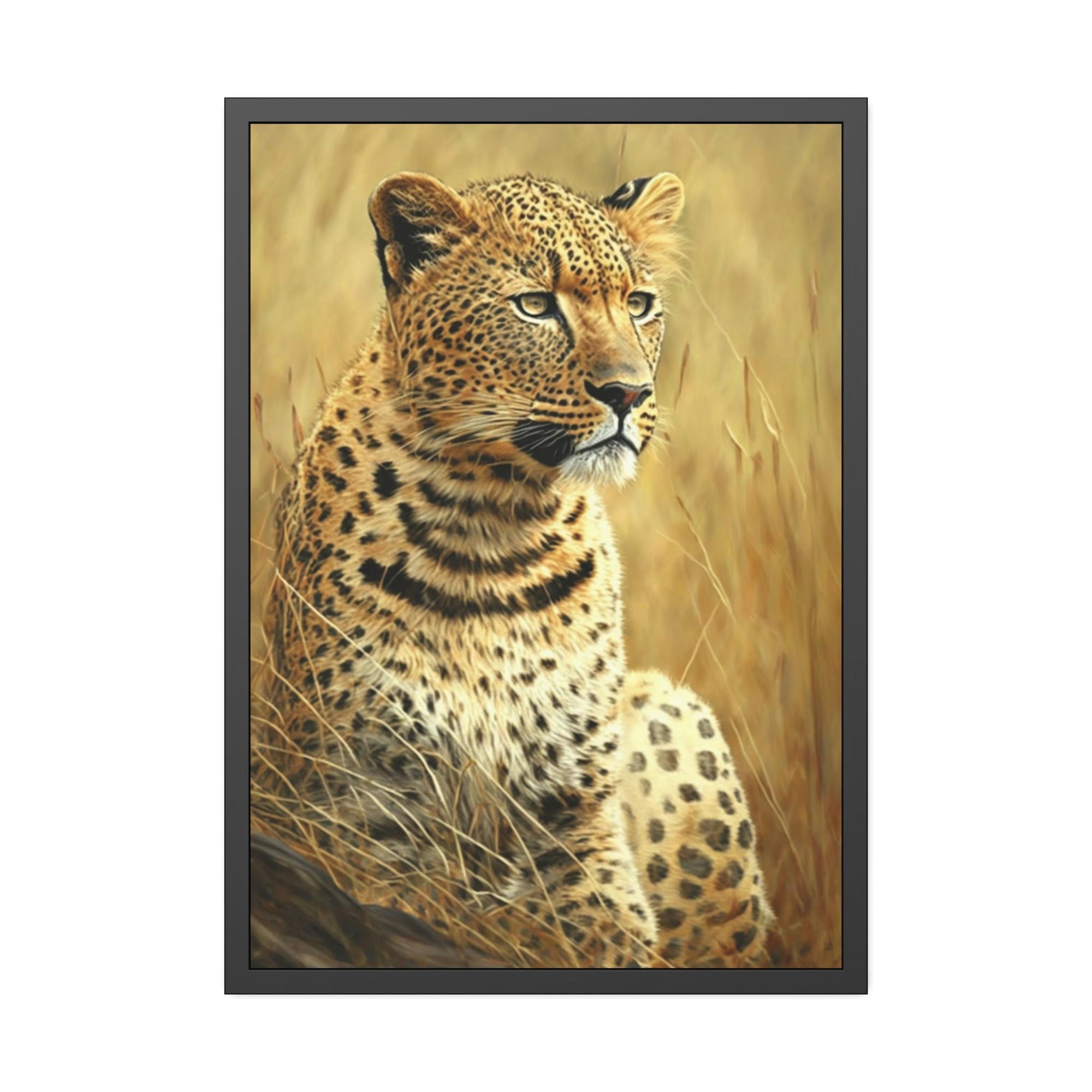 Cheetahs Savanna's Finest: Cheetahs on Dynamic Print on Canvas