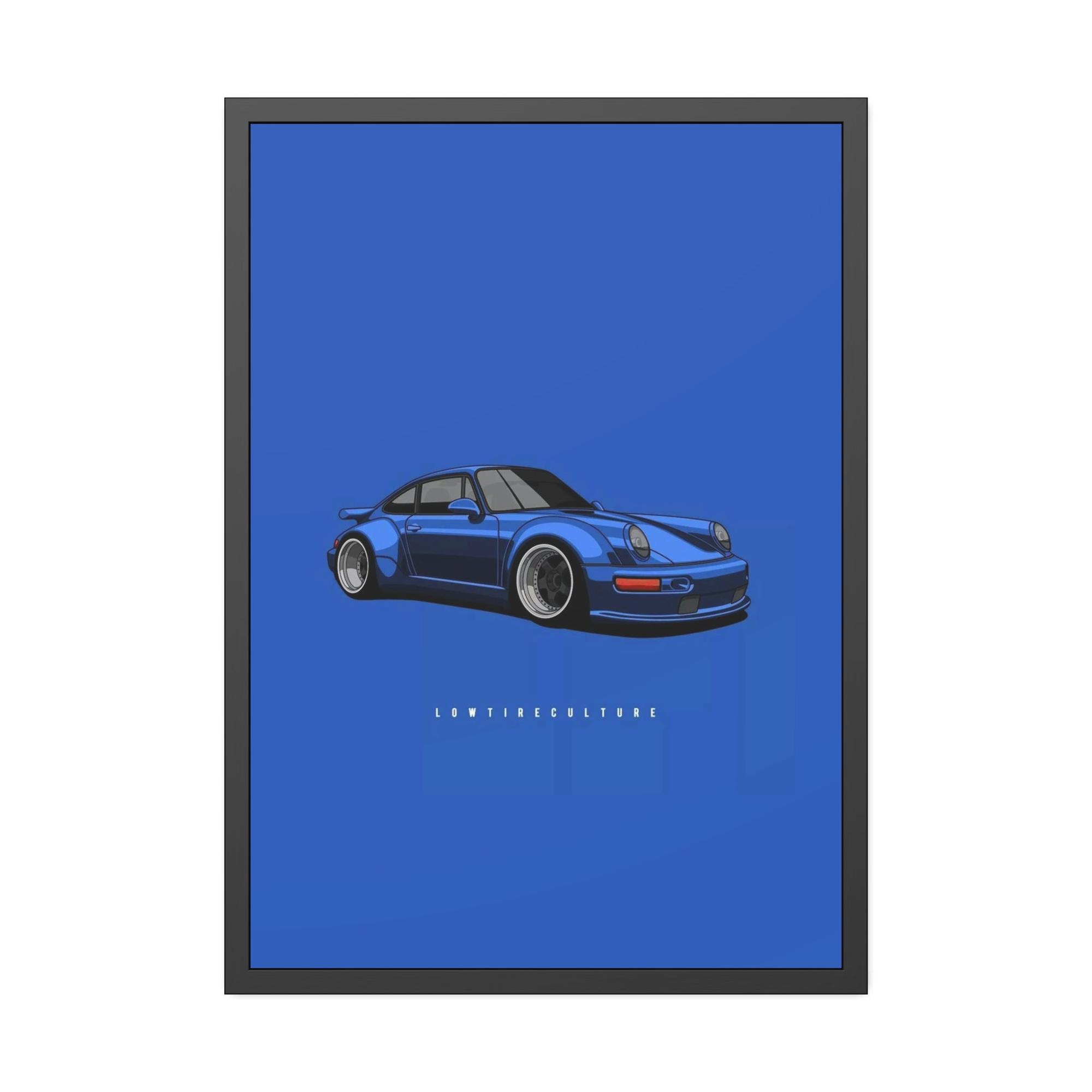 Porsche Porsche Artistry on Natural Canvas: Poster & Canvas Wall Decor for Car Enthusiasts