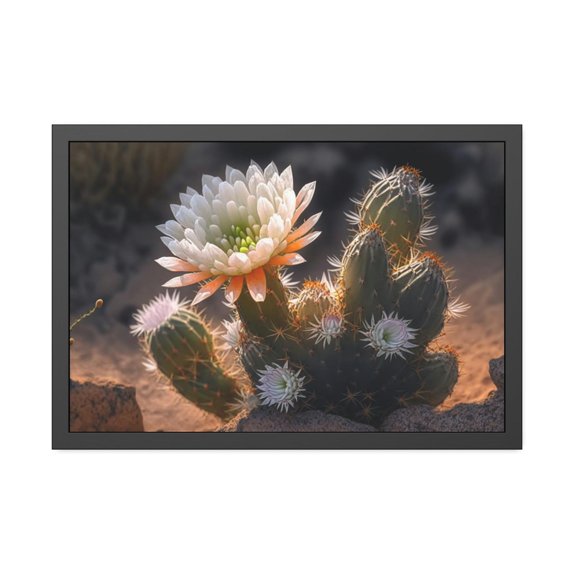 Cactus Cactus Wonderland: Canvas Print for a Whimsical and Playful Wall Decor