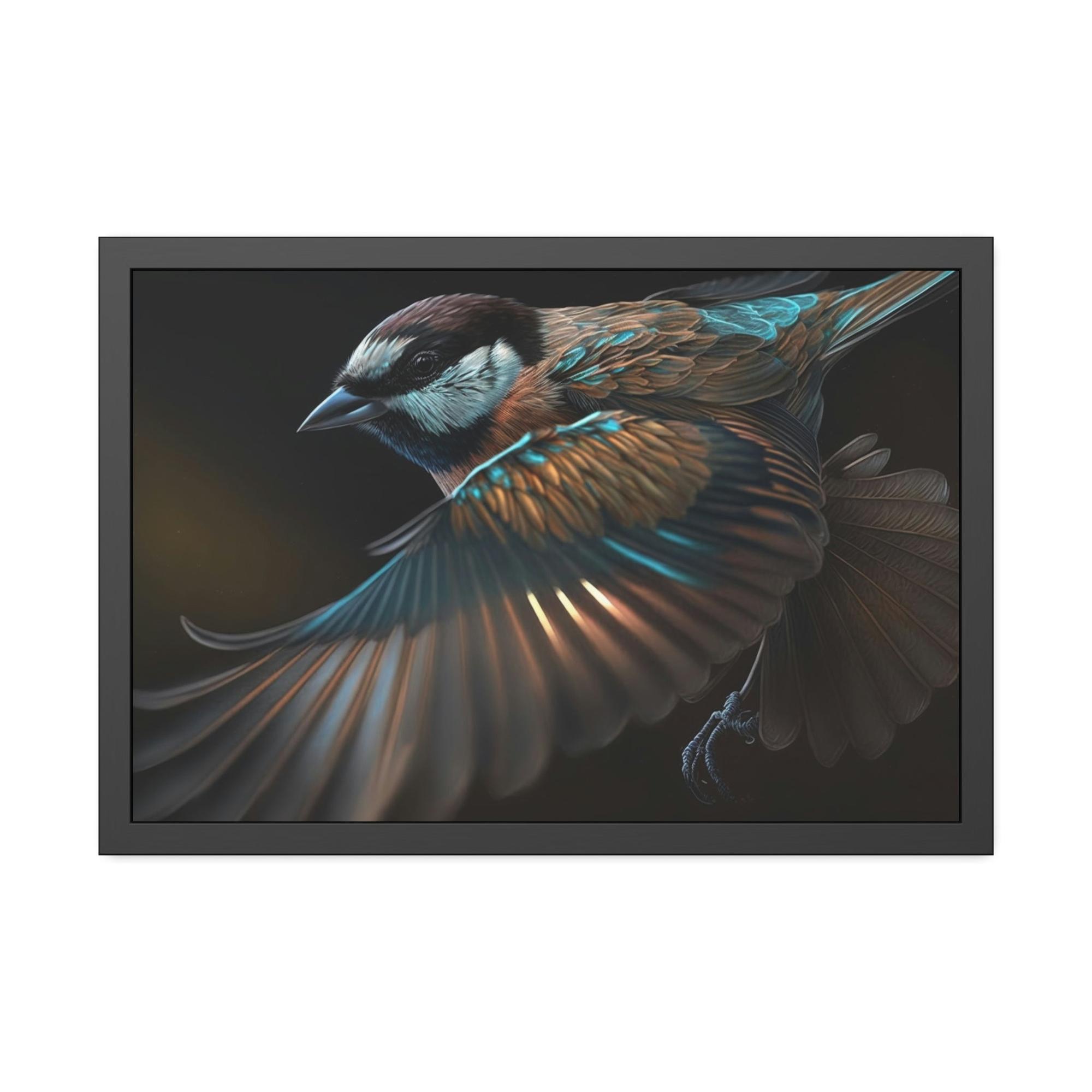 Birds The Majesty of Nature: A Framed Poster & Canvas Print of a Bird