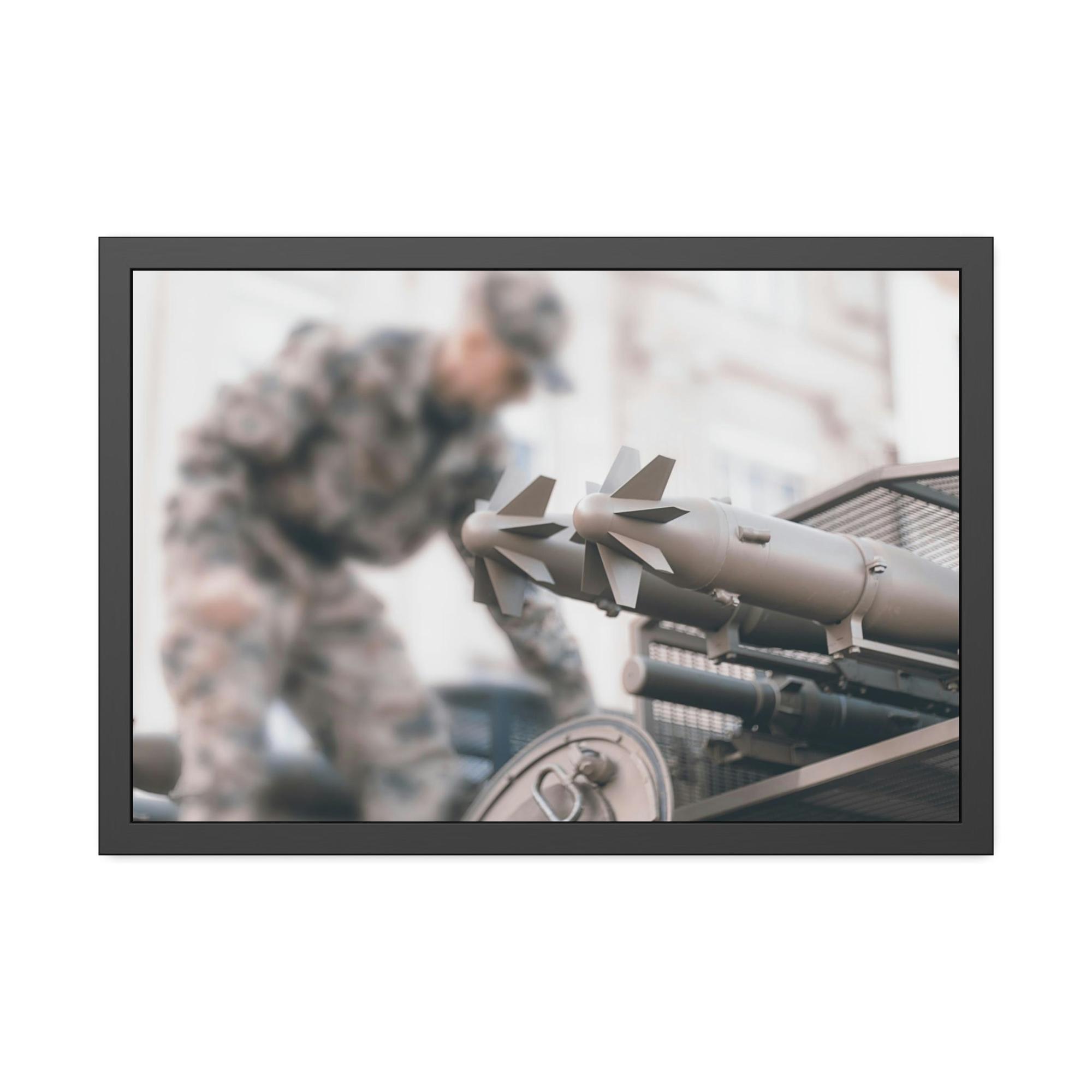 Army Patriotic Spirit: Canvas Art Featuring Army Soldiers in Action